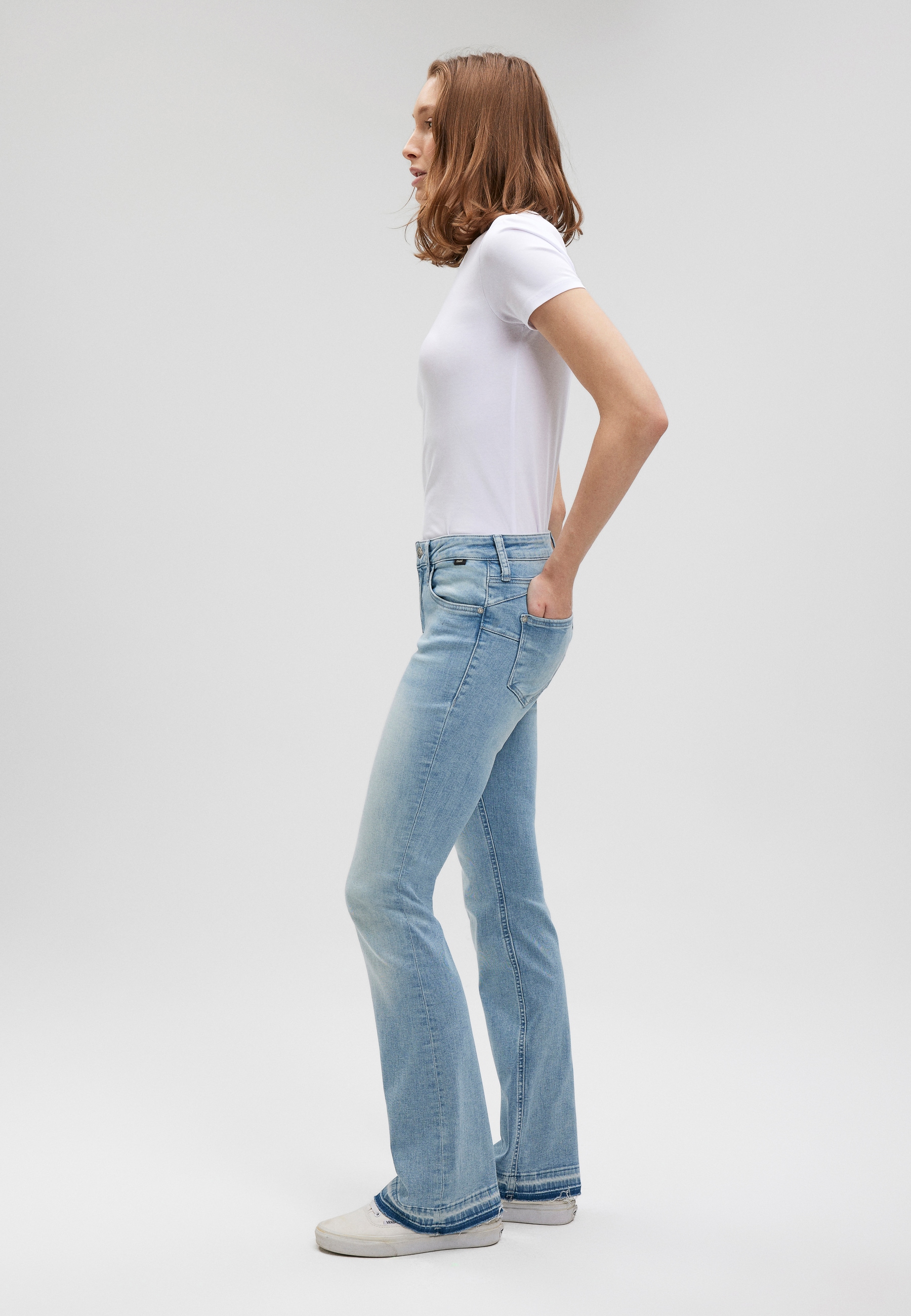 Mavi Bootcut-Jeans »BELLA MID-RISE«, Bootcut Jeans