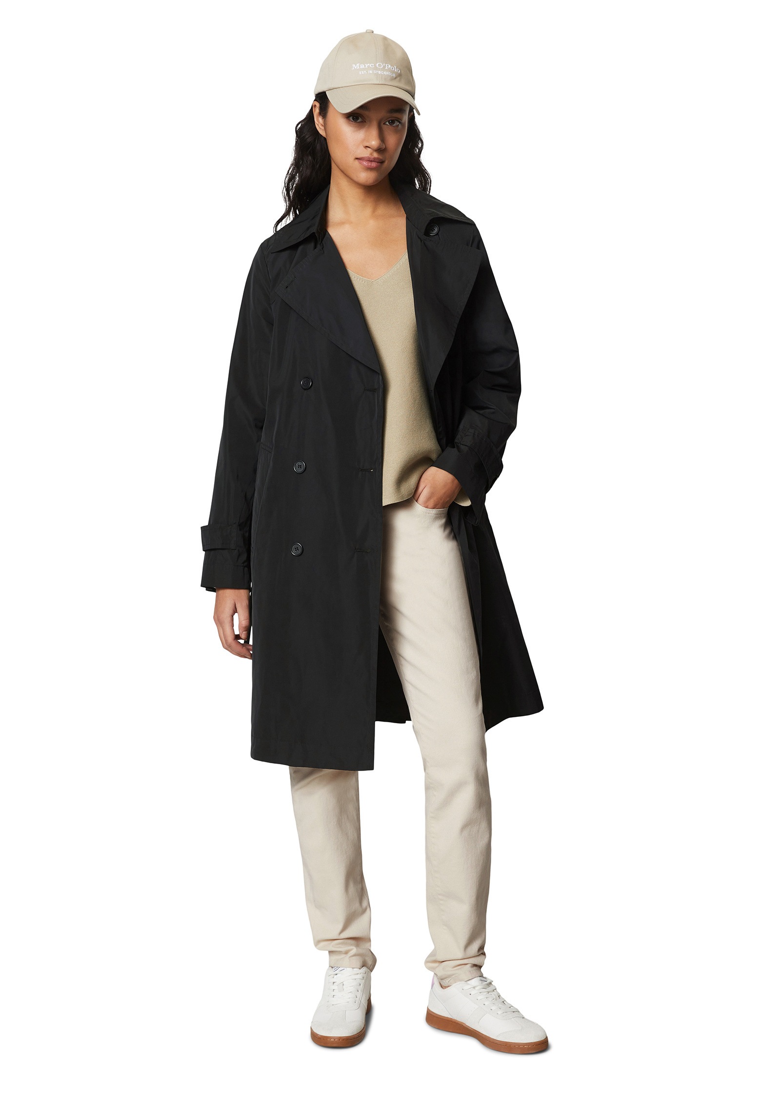 Marc O'Polo Trenchcoat »mit wasserabweisender Oberfläche«