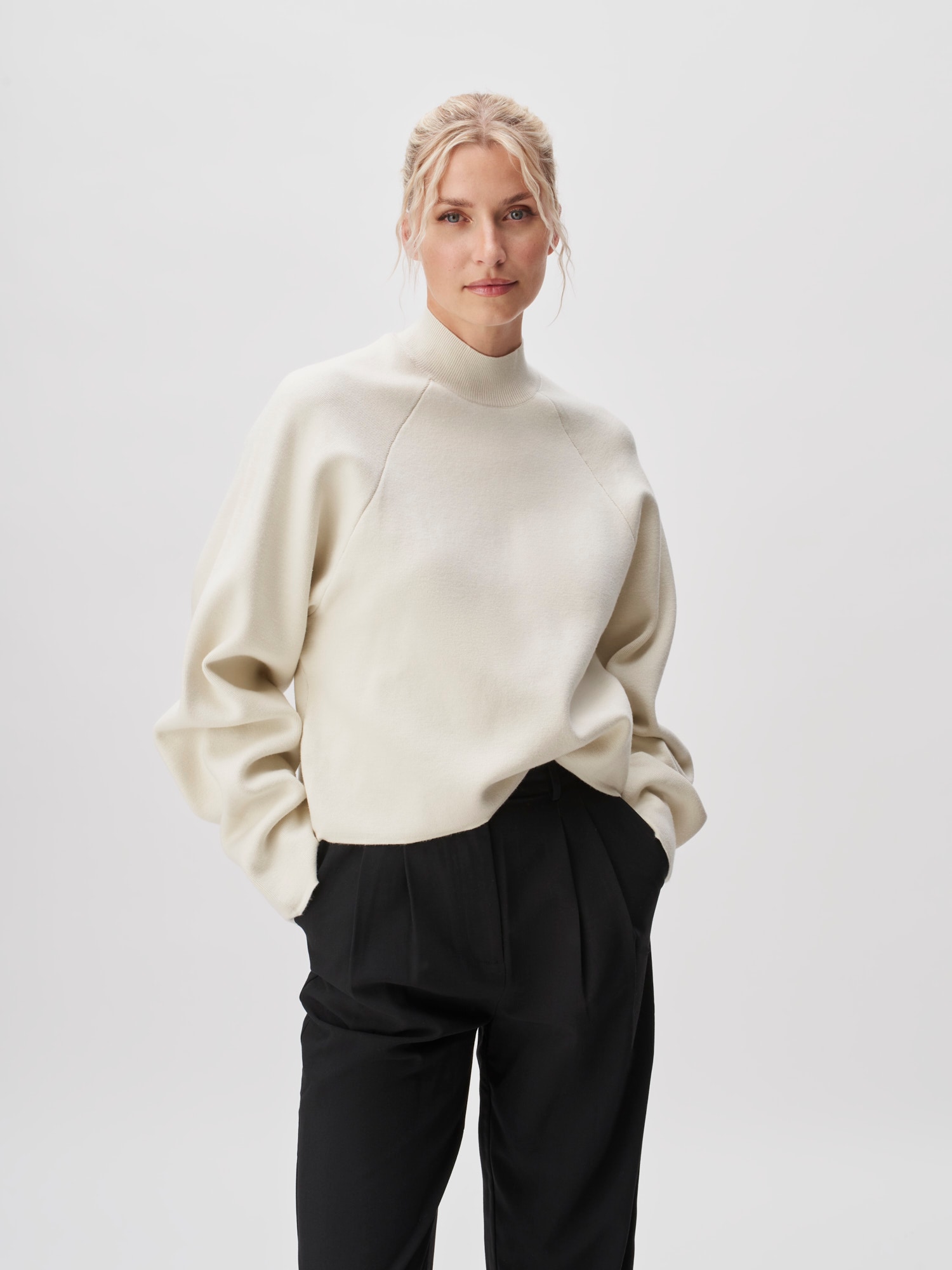 LeGer Strickpullover "Heather, LeGer by Lena Gercke", Loose fit mit Rundhal günstig online kaufen