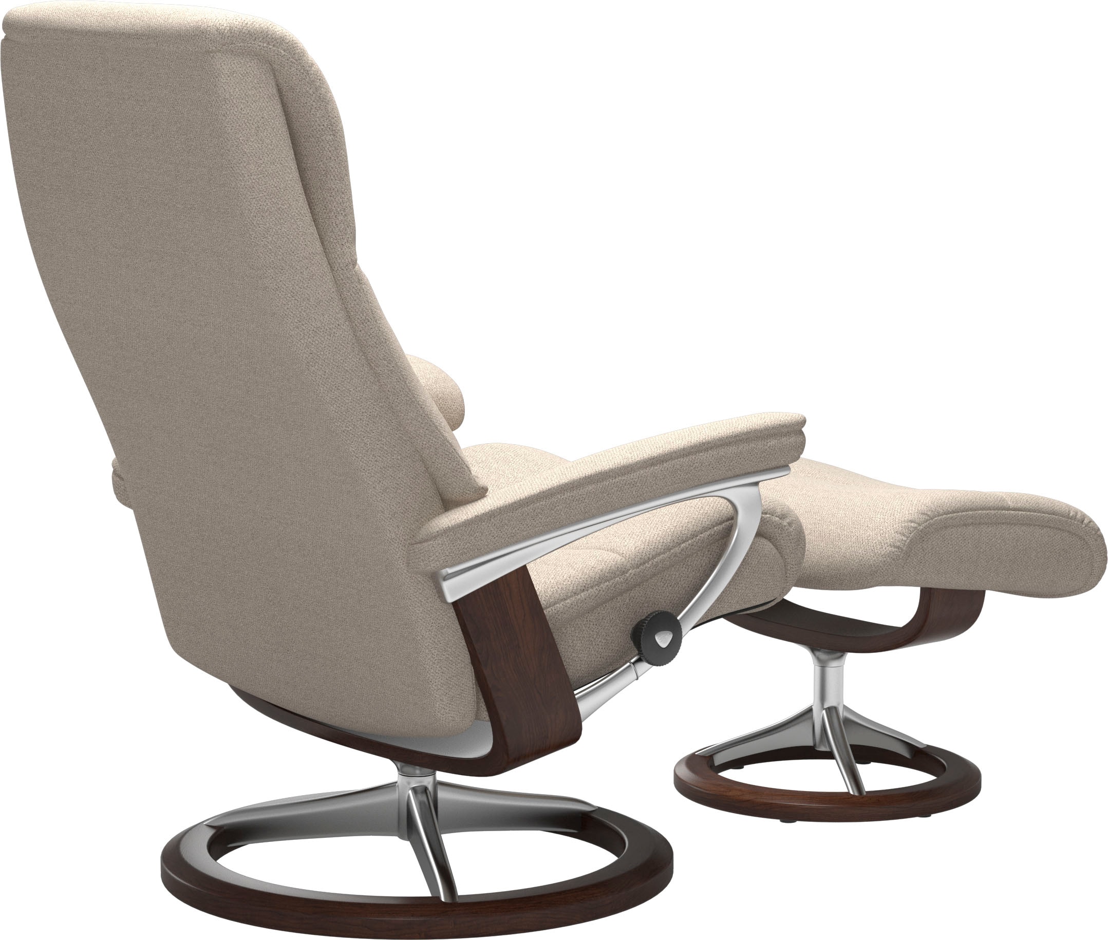 Stressless® Fußhocker »View«, mit Signature Base,Gestell Braun