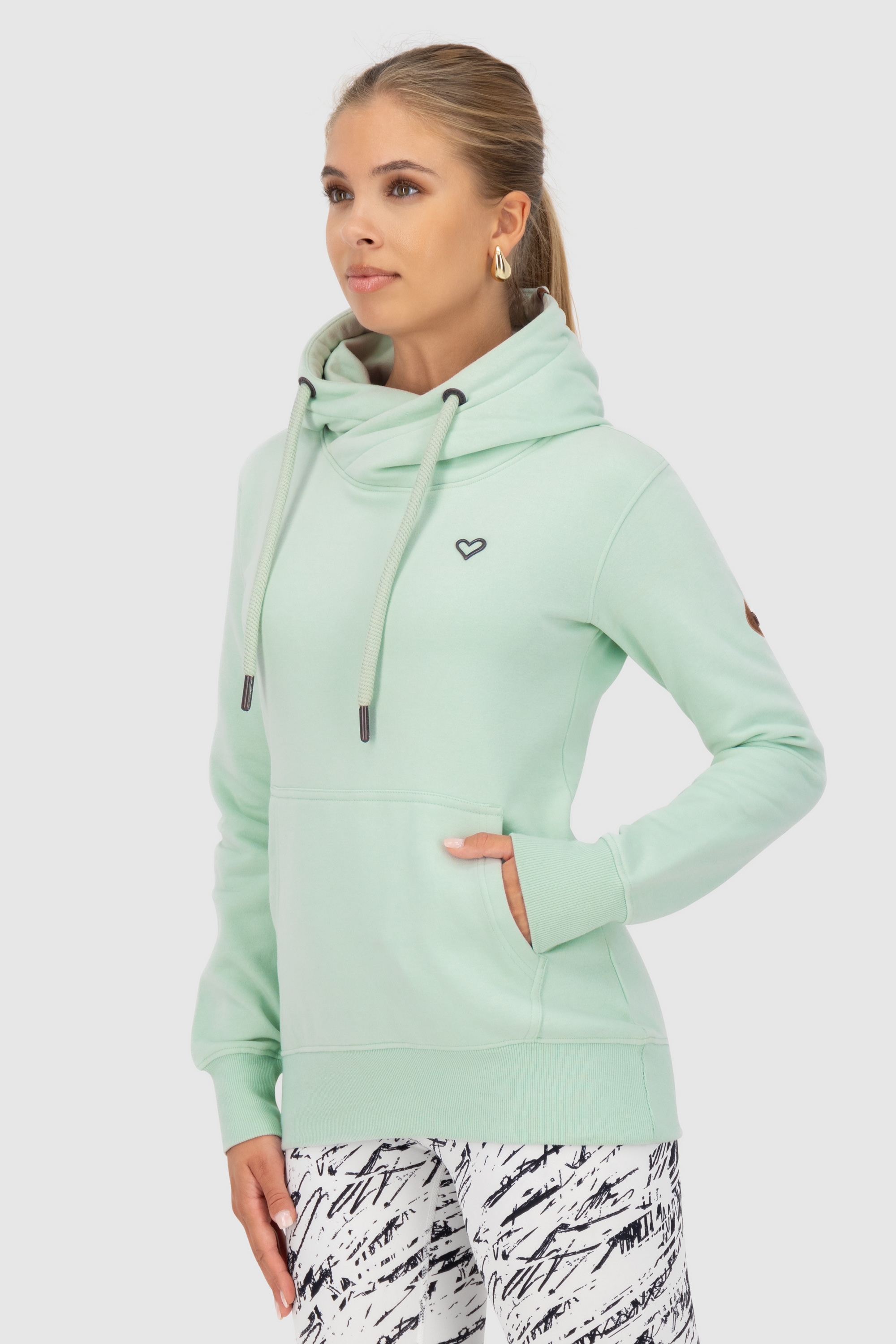 Alife & Kickin Kapuzensweatshirt »Damen SarahAK A«, Hoodie Kapuzenpullover, Sweatshirt mit Kapuze und Kängurutasche