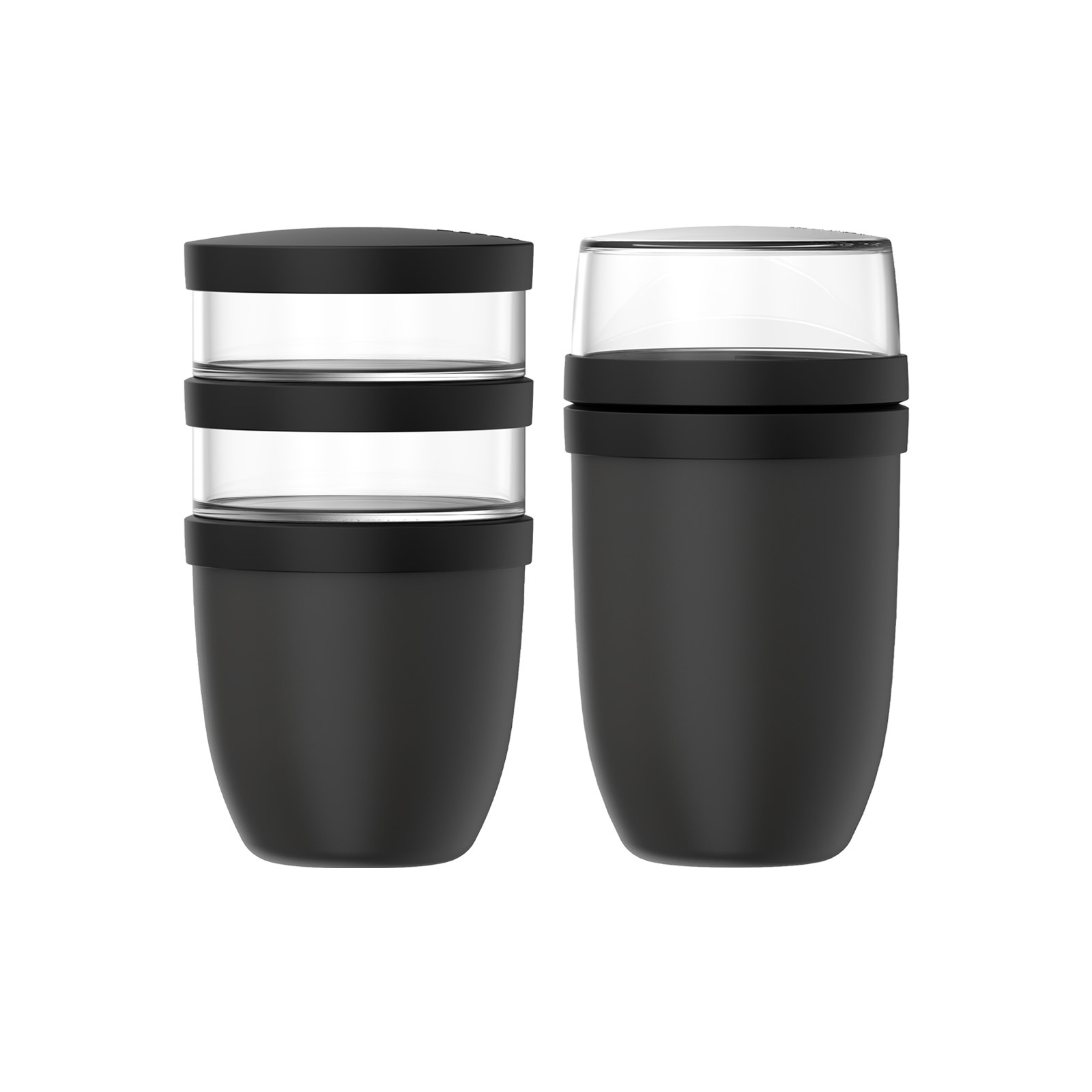 Mepal Lunchbox »Lunchpot-Set XL Ellipse 900 ml + 1050 ml 2er Set« Spülmaschinengeeignet, Mikrowellenfest