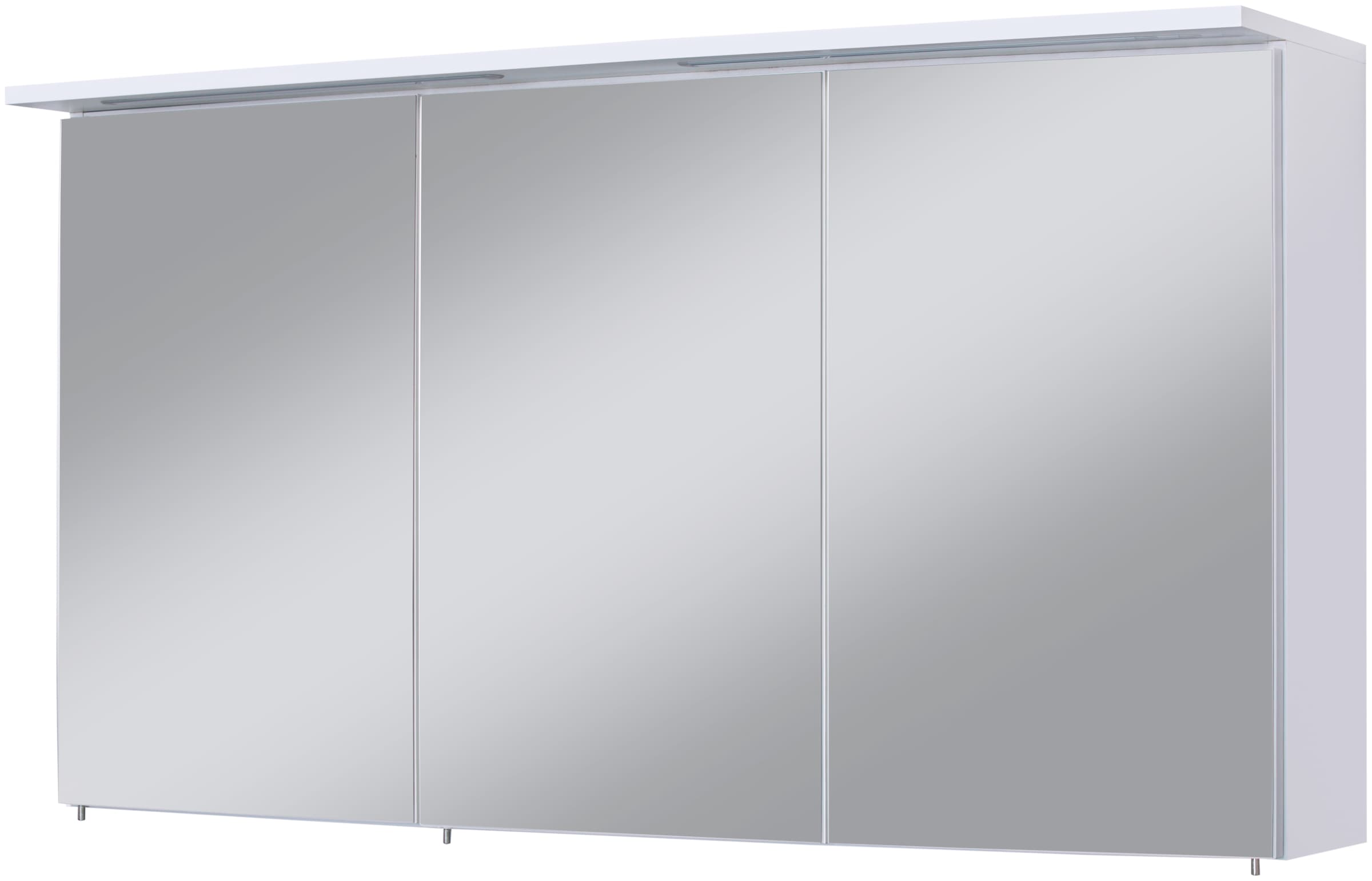 welltime Spiegelschrank "Flex", Breite 120 cm, mit 3D-Spiegeleffekt günstig online kaufen