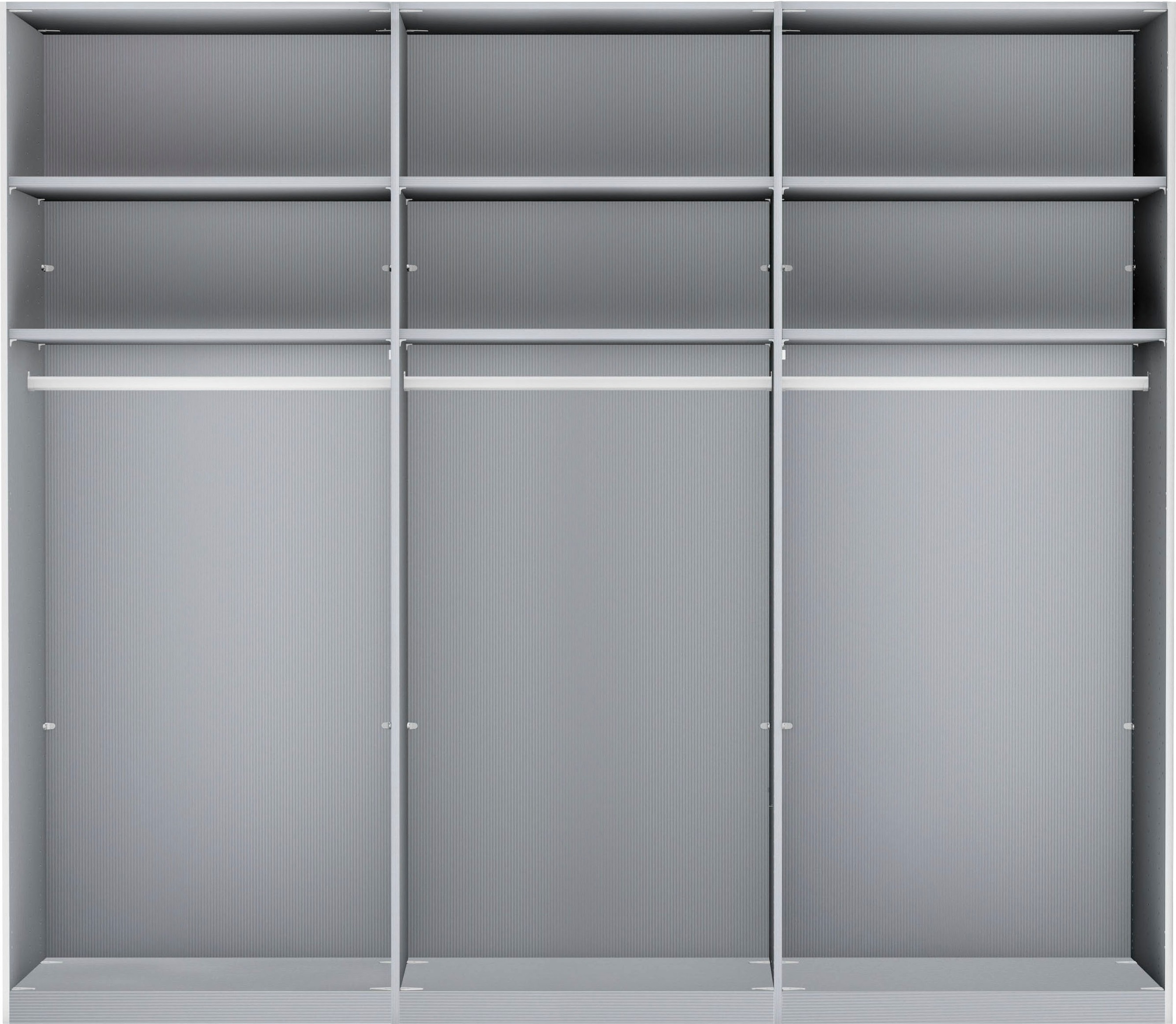 Thumbnail - WIEMANN Schwebetürenschrank "Kos", mit Spiegeltür und Schattenfuge