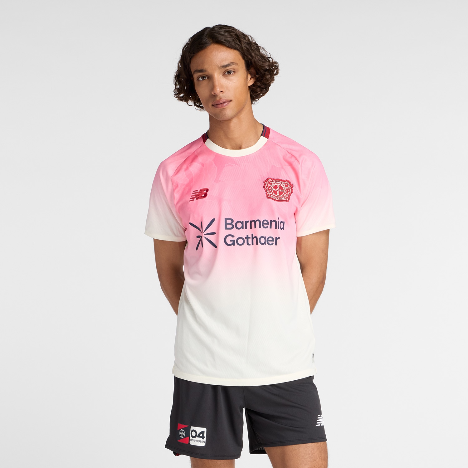 New Balance Fußballtrikot "Bayer 04 Away Leverkusen Short Sleeve Jersey" günstig online kaufen