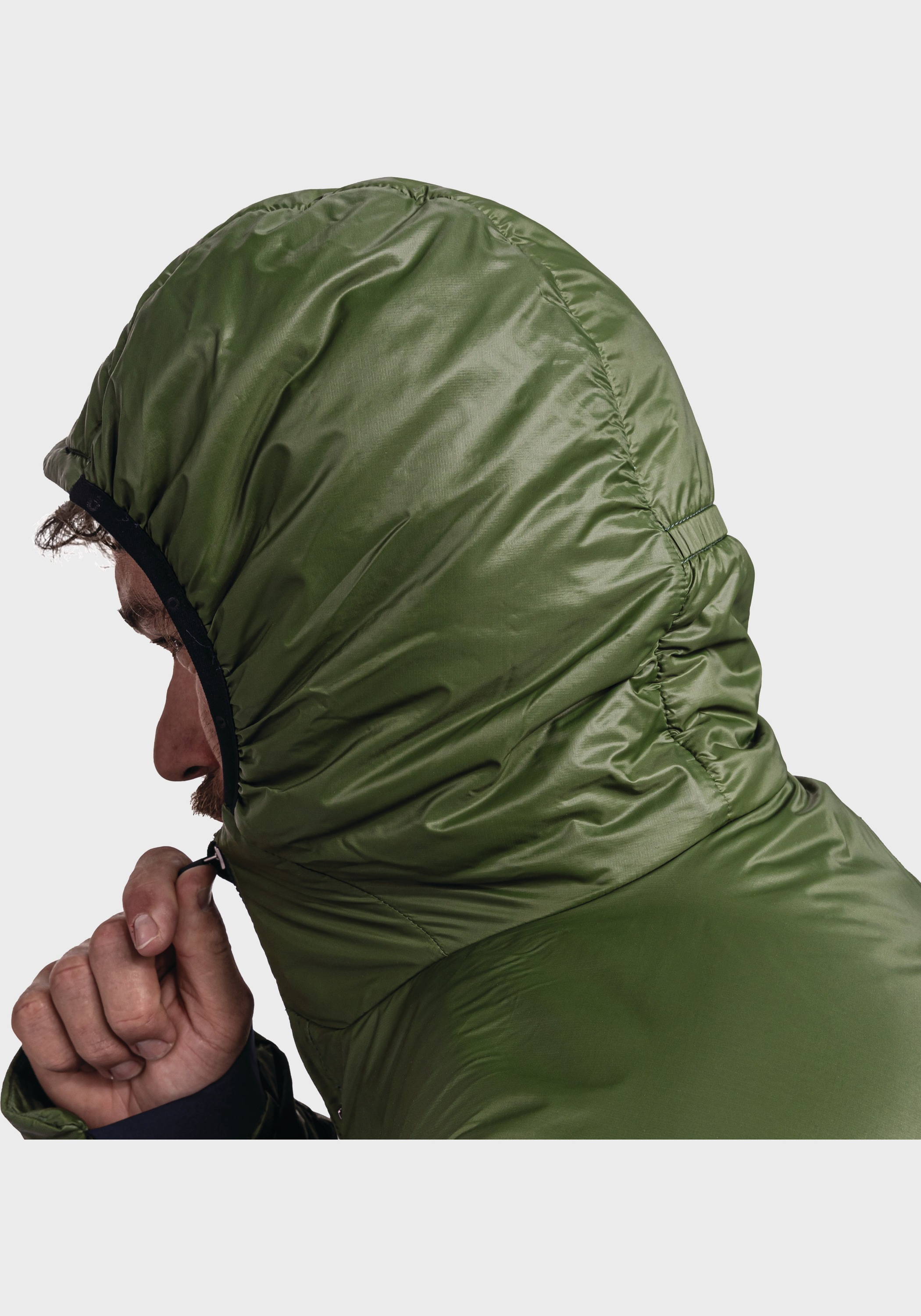 Schöffel Outdoorjacke »Ins Hybrid Black Raven M«, mit Kapuze