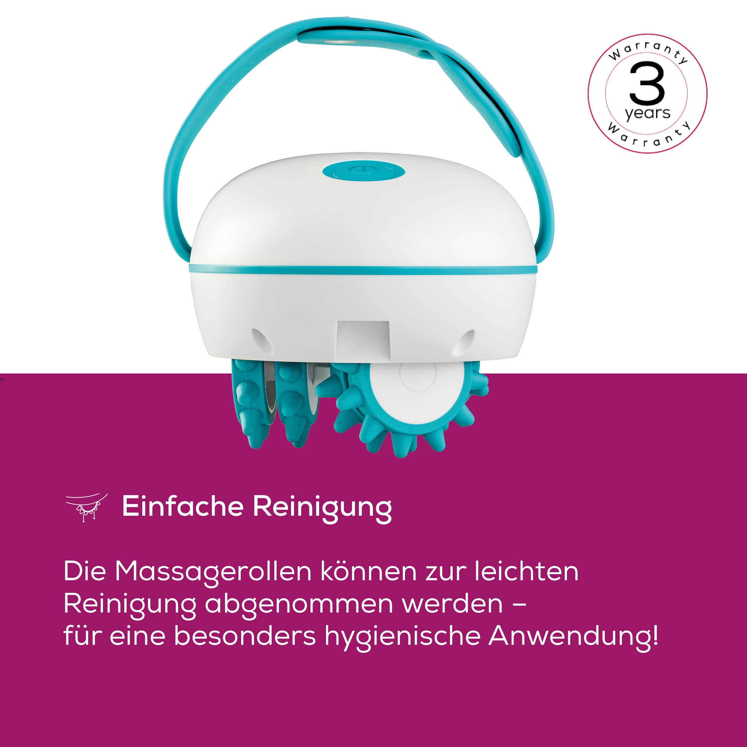 Thumbnail - BEURER Massagegerät "CM 51 Cellulite Massagegerät für straffere Haut, 2 Intensitätsstufen" Effektive Bindegewebsmassage,...