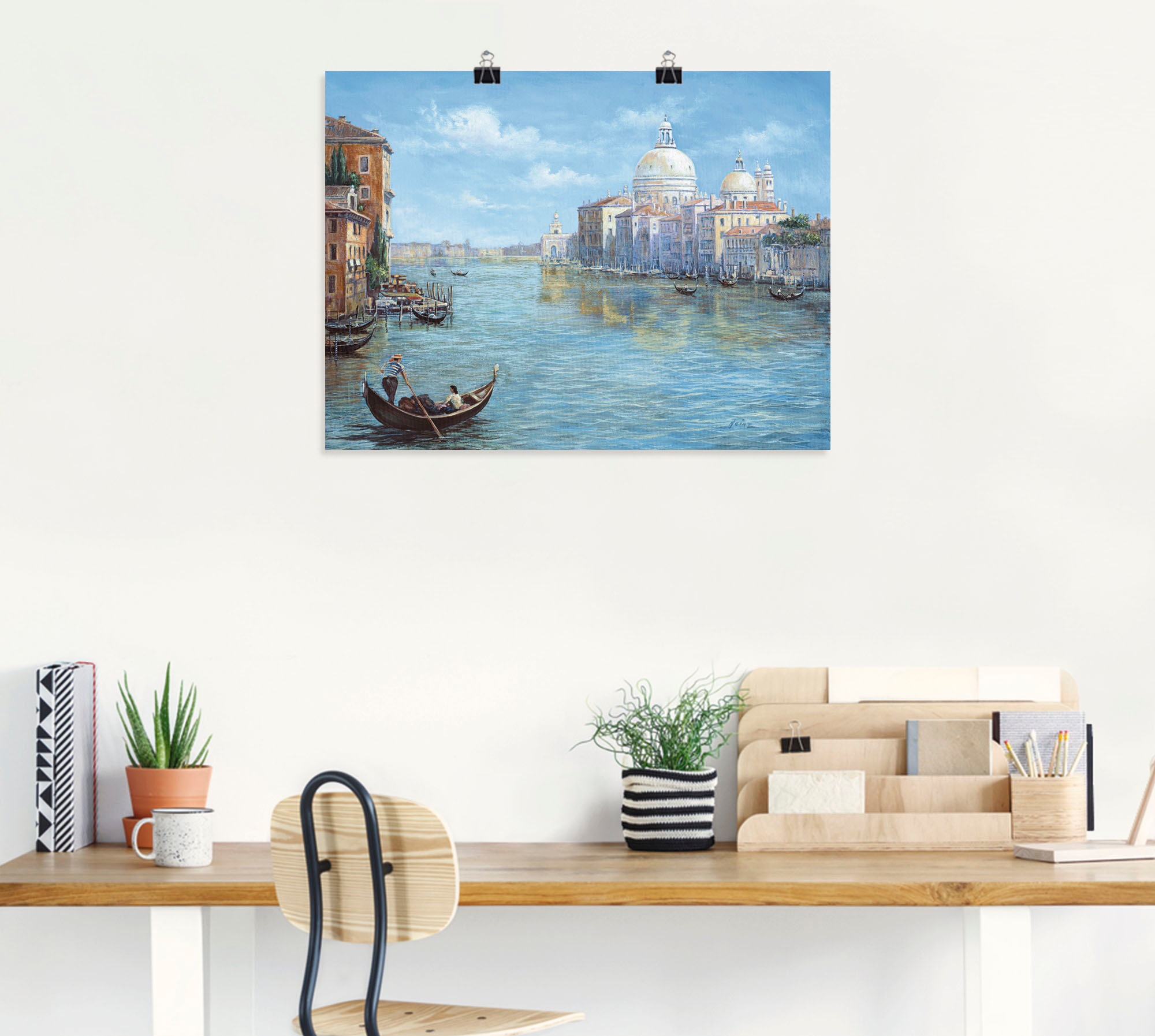 Artland Wandbild "Venedig", Europa, (1 St.), als Leinwandbild, Poster, Wand günstig online kaufen