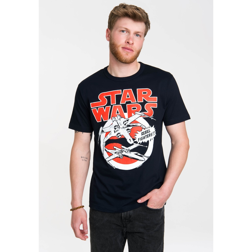 LOGOSHIRT T-Shirt »X-Wings - Krieg der Sterne«