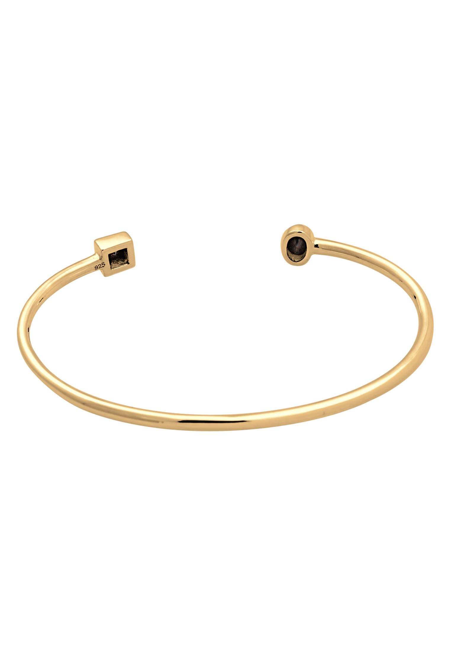 Elli Armreif »Armreif Geo Formen Zirkonia Stilvoll 925 Silber«