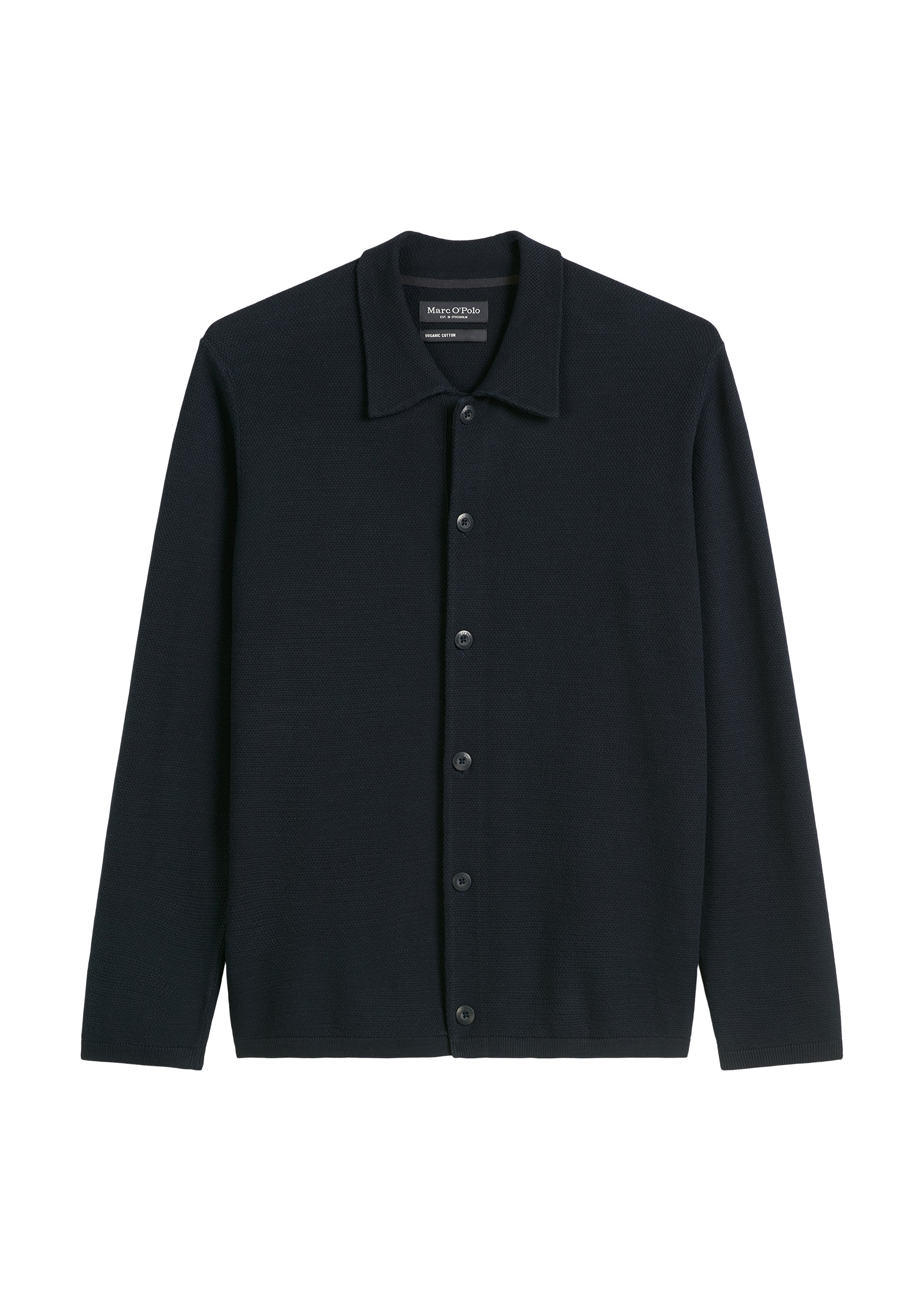 Marc O'Polo Cardigan »mit feiner Piqué-Struktur«