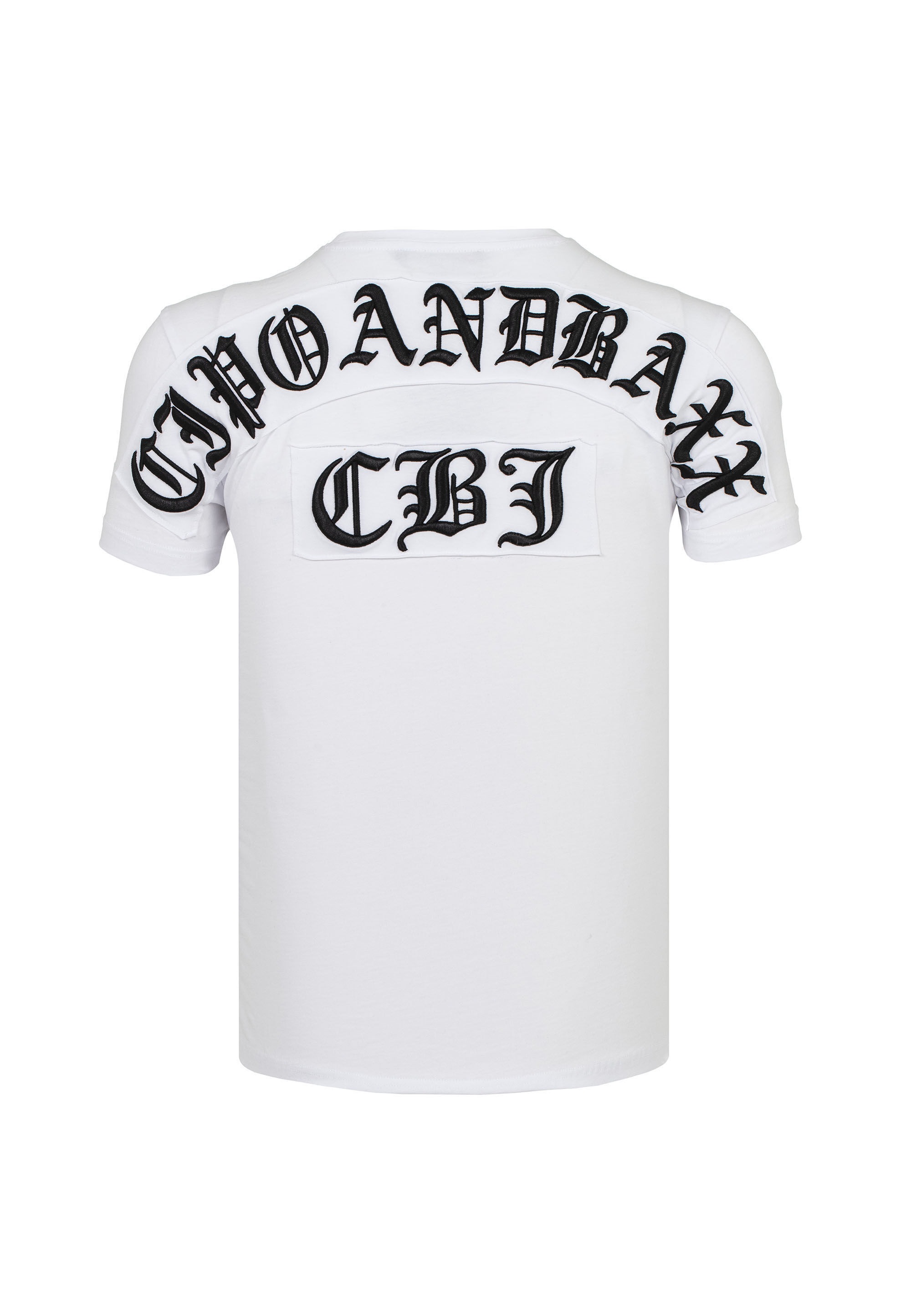 Cipo & Baxx T-Shirt »Markenschriftzug« Cooles Motiv als Eyecatcher