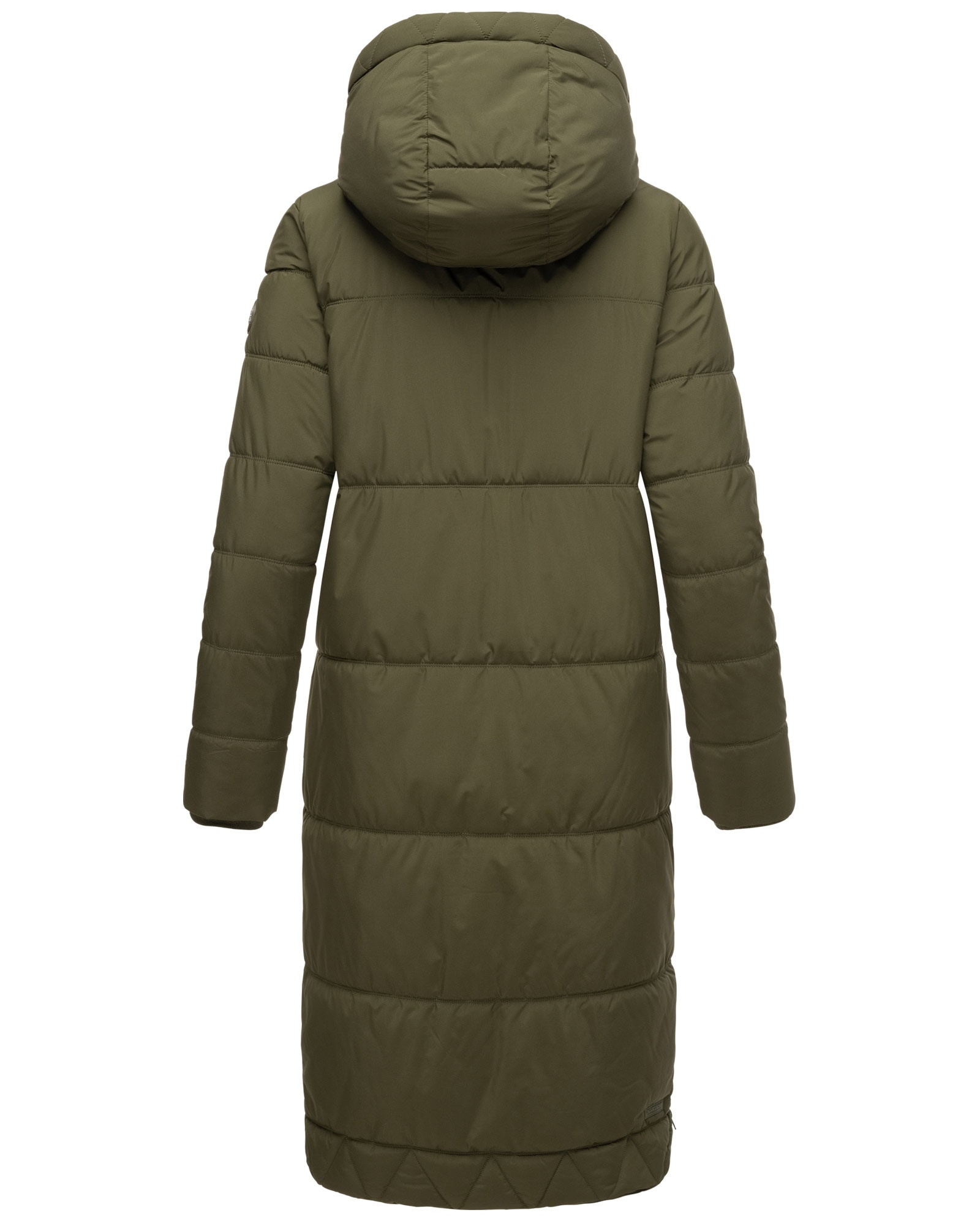 Marikoo Winterjacke »Soranaa«, langer Winter Mantel mit Kapuze