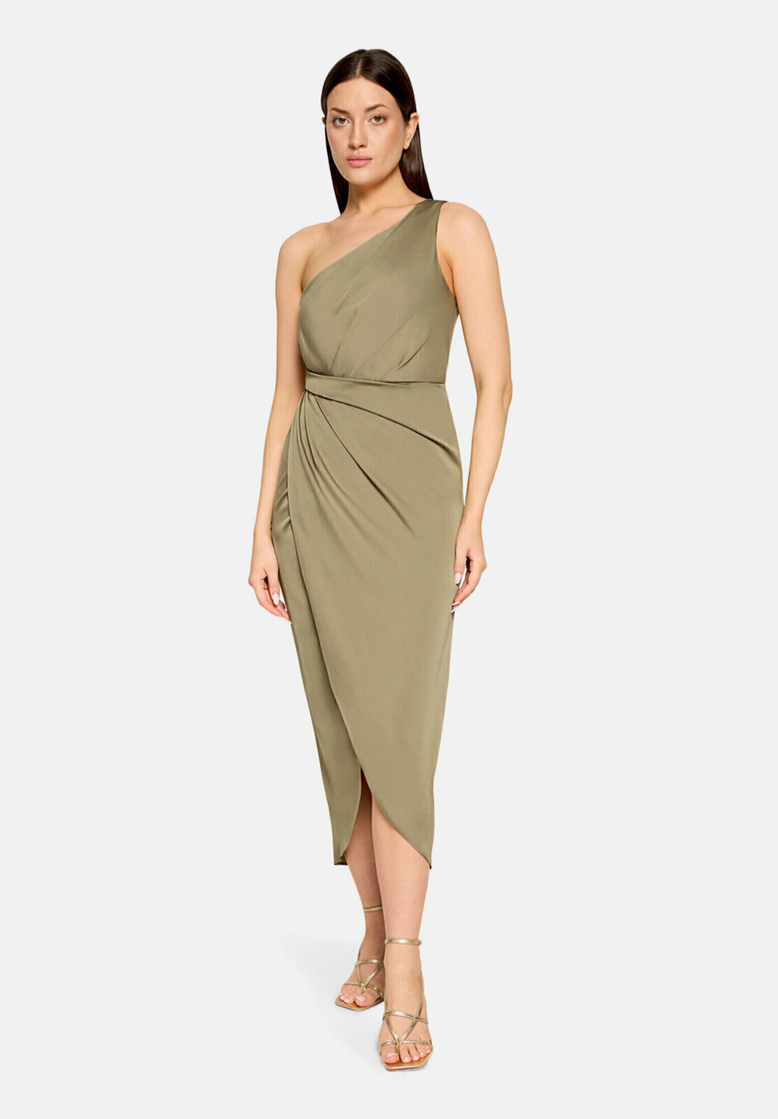Vera Mont Abendkleid »Damen mit Raffung« Ohne Tasche Material
