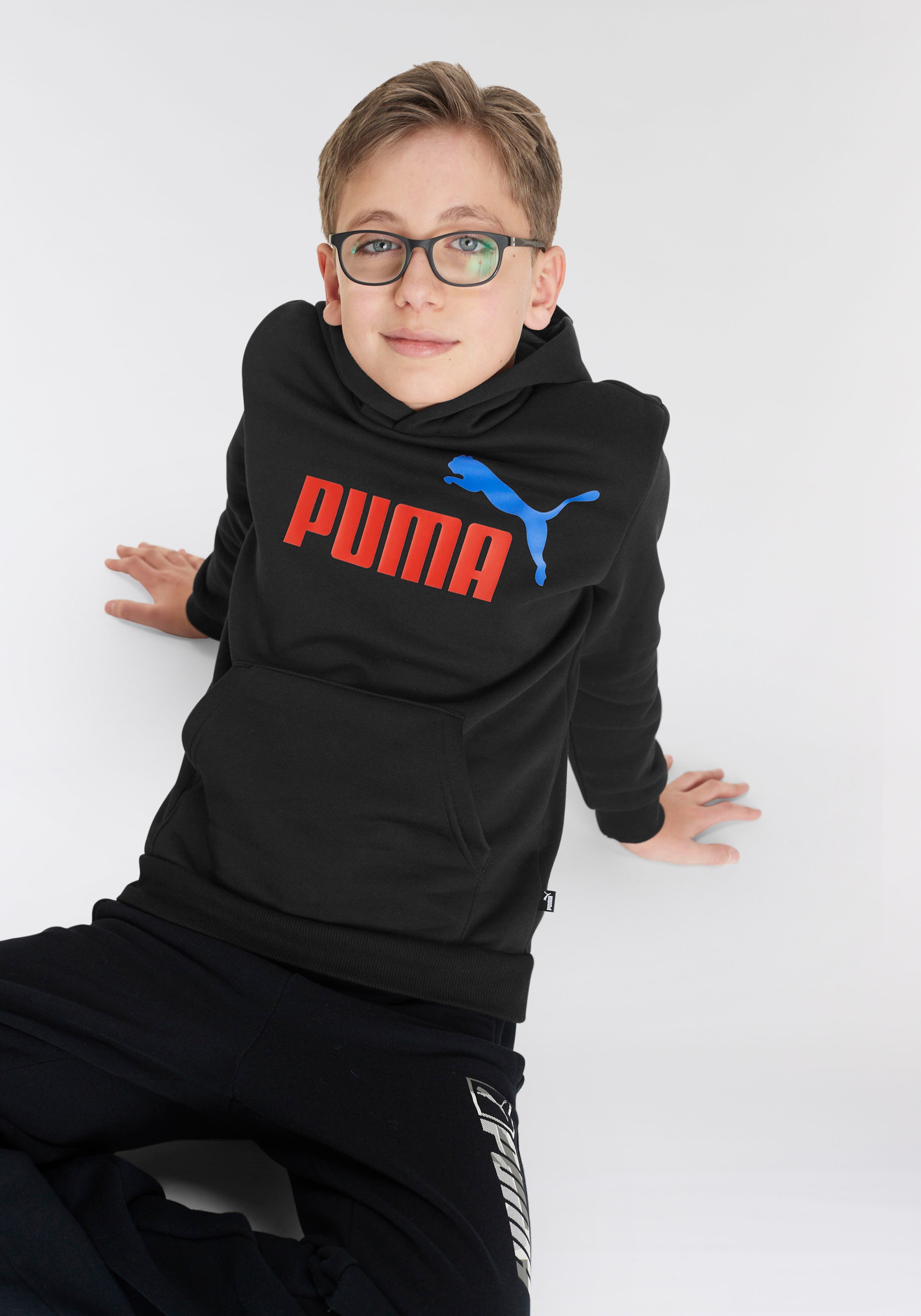 Kapuzensweatshirt BAUR | Kinder« online PUMA COL - FL LOGO »ESS+ für kaufen BIG HOODIE 2