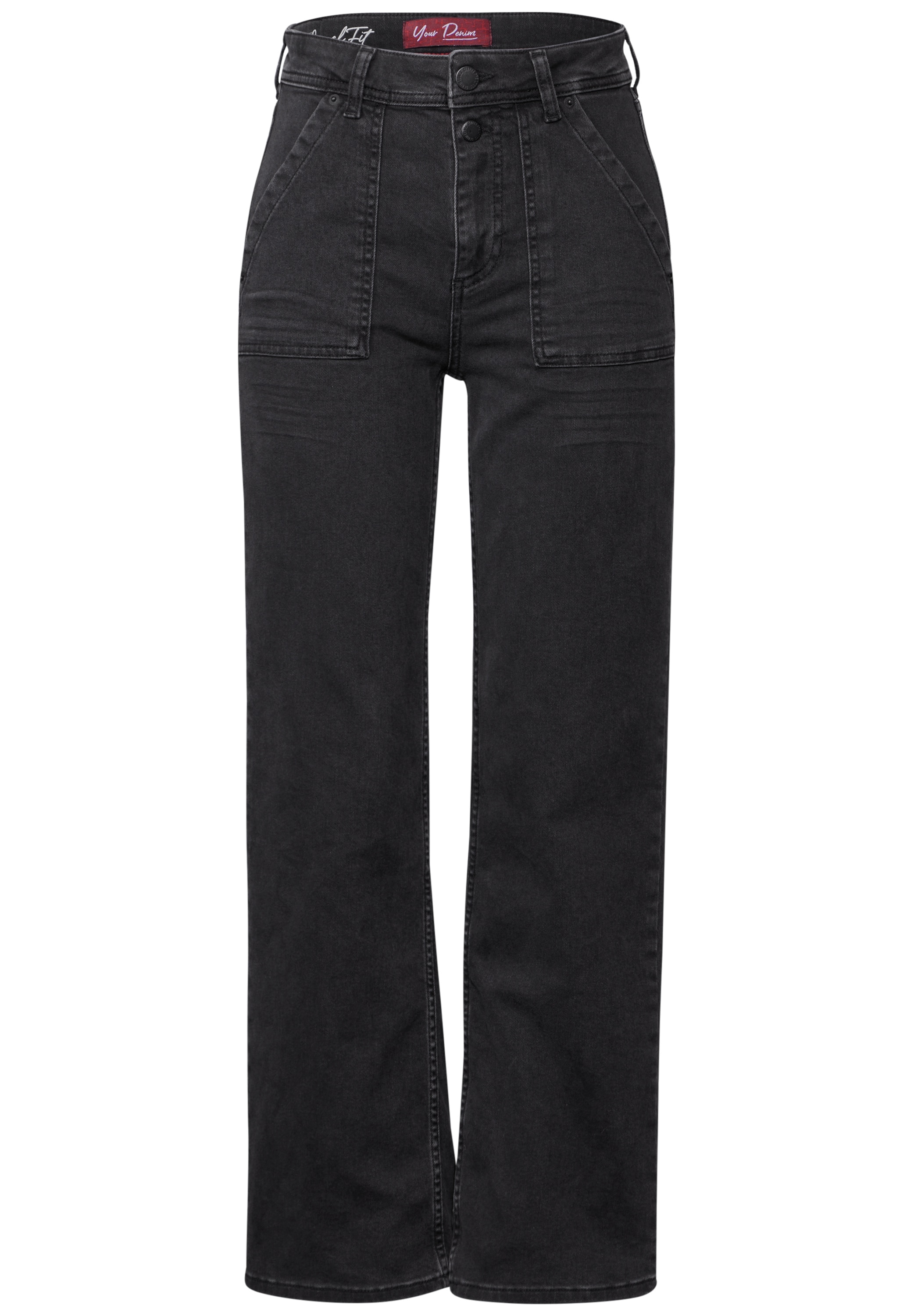STREET ONE Gerade Jeans, 4-Pocket Style