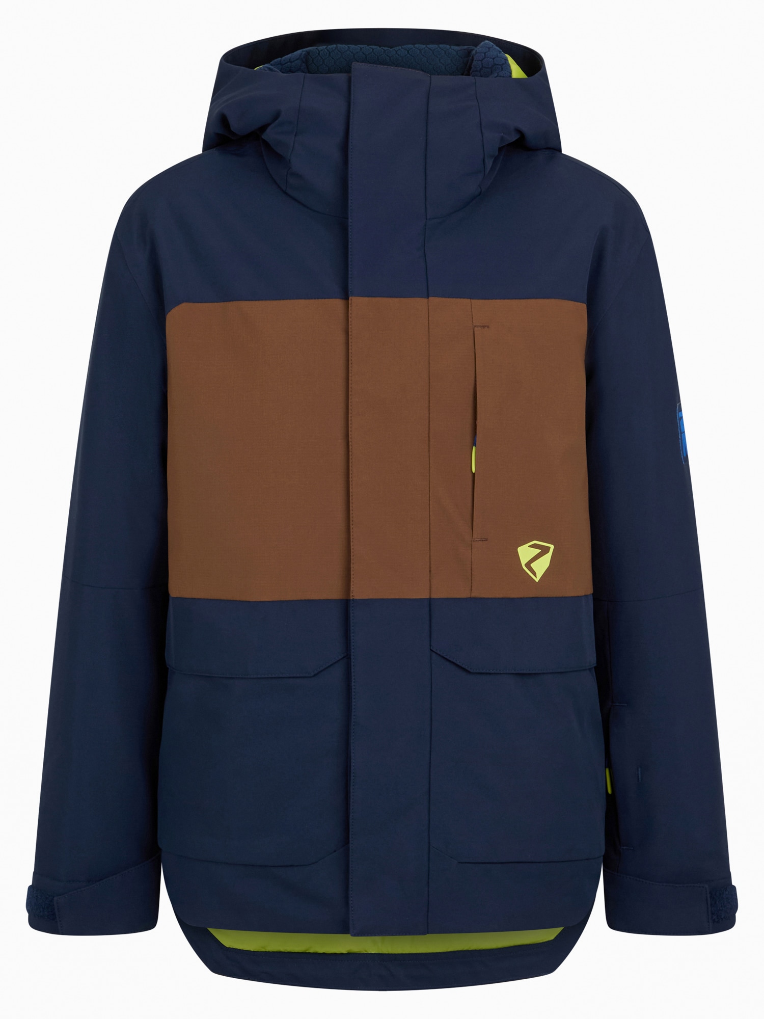Ziener Skijacke "ALIM-Z AQUASHIELD JUNGS" wasser- u. winddicht, atmungsaktiv, warm, reflektierende Elemente