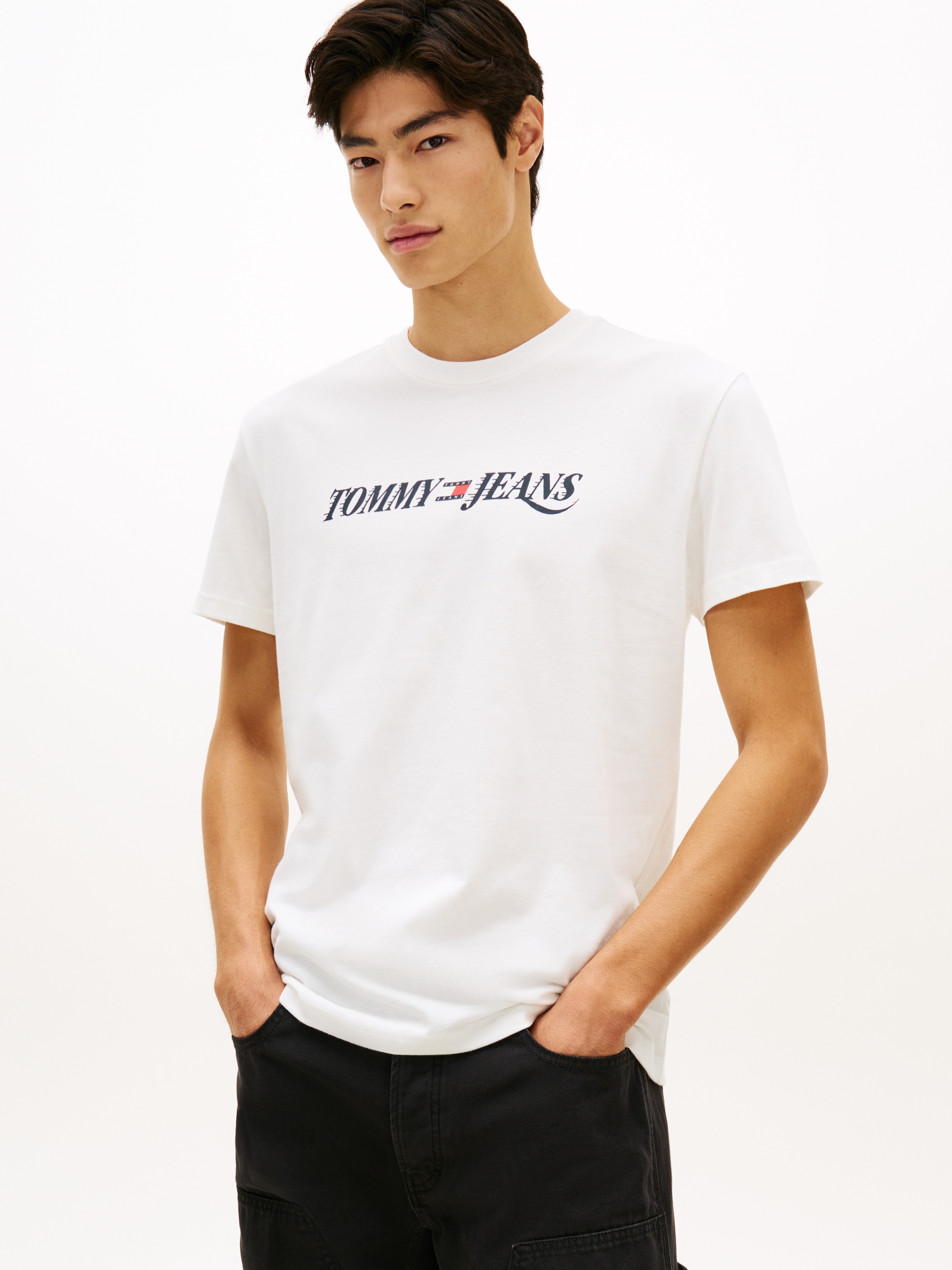 Tommy Jeans T-Shirt »REGULAR VINTAGE LA« Regular fit mit Print