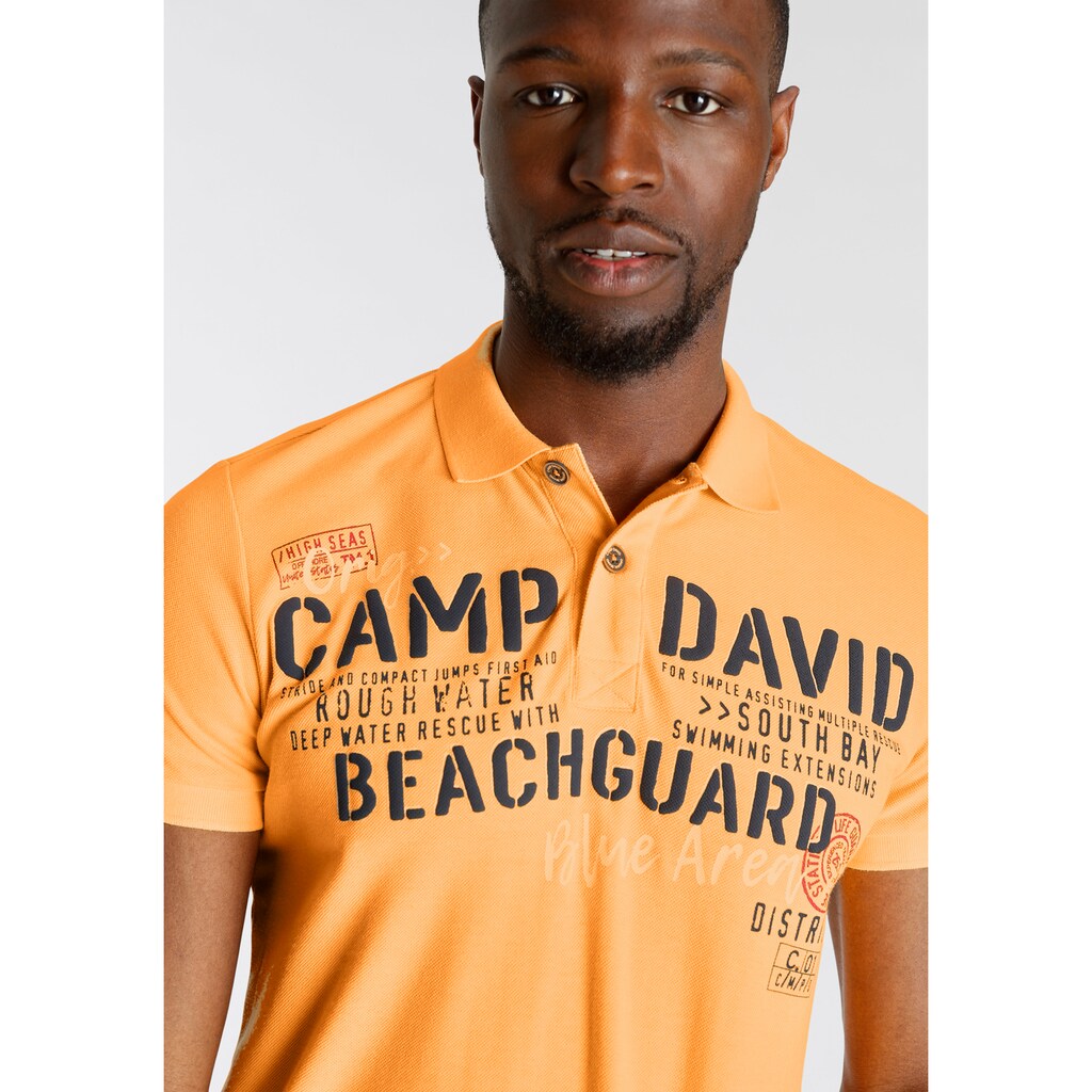 CAMP DAVID Poloshirt