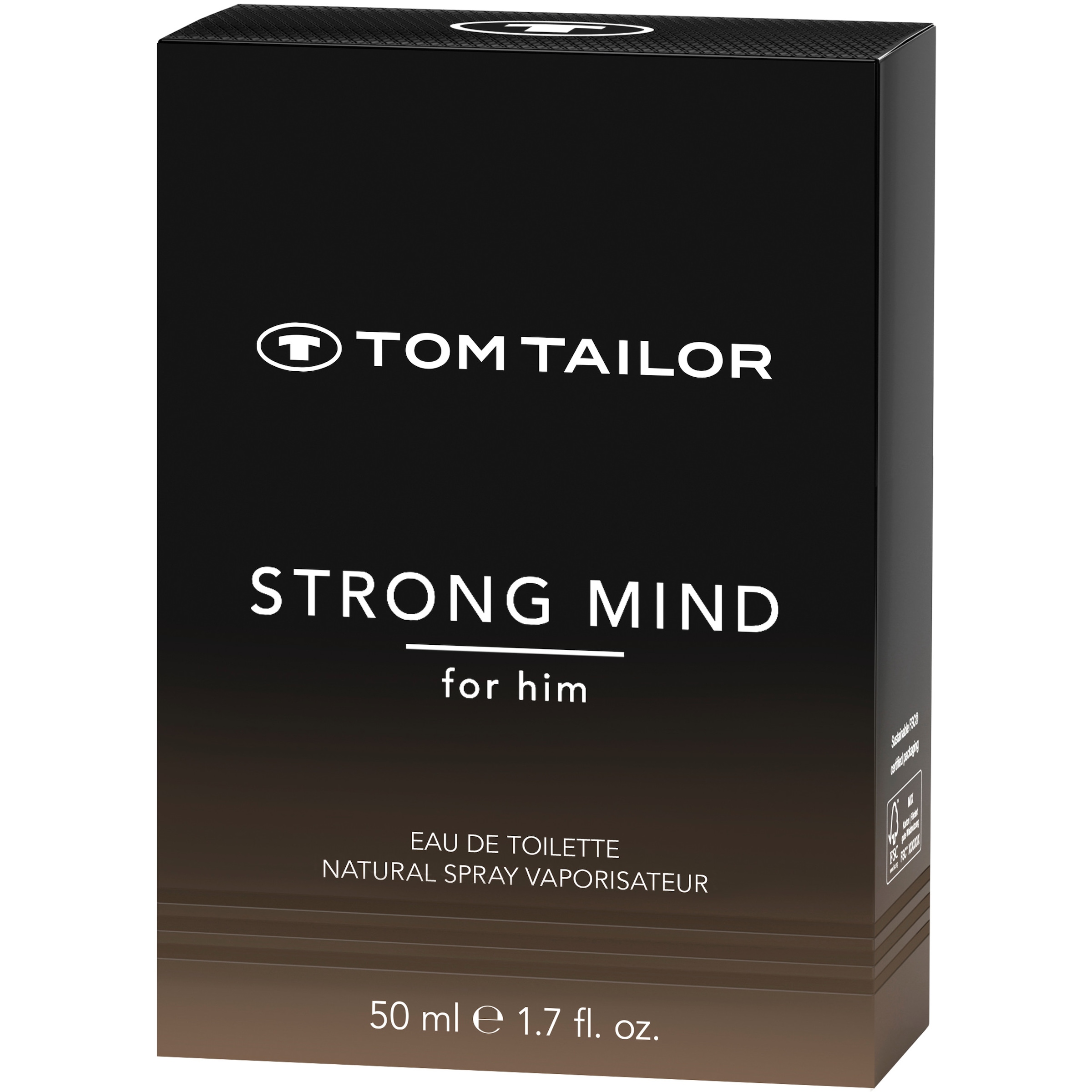 TOM TAILOR Eau de Toilette »STRONG MIND« EdT 50 ml Man