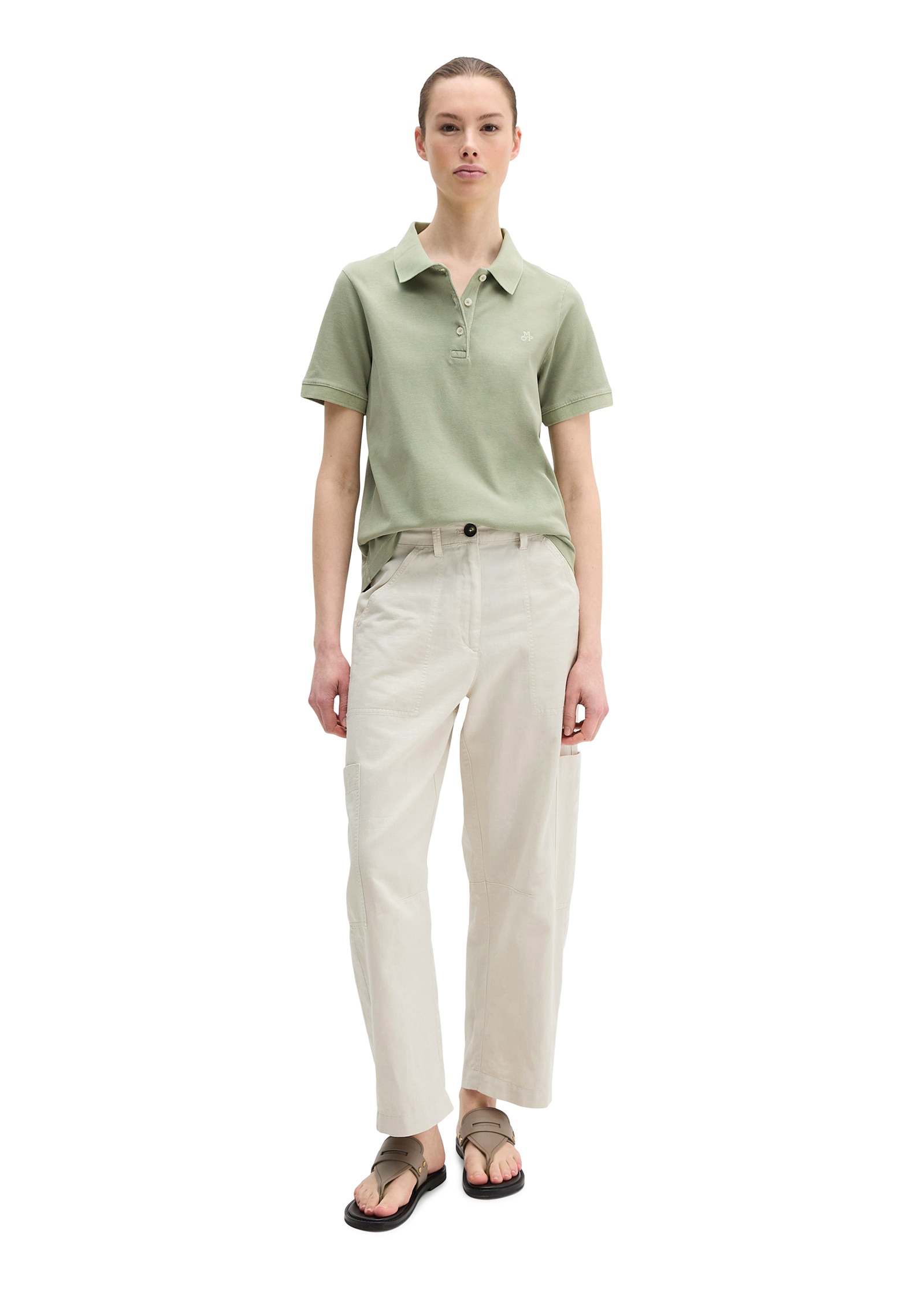 Marc O'Polo Poloshirt »aus Piqué-Jersey«