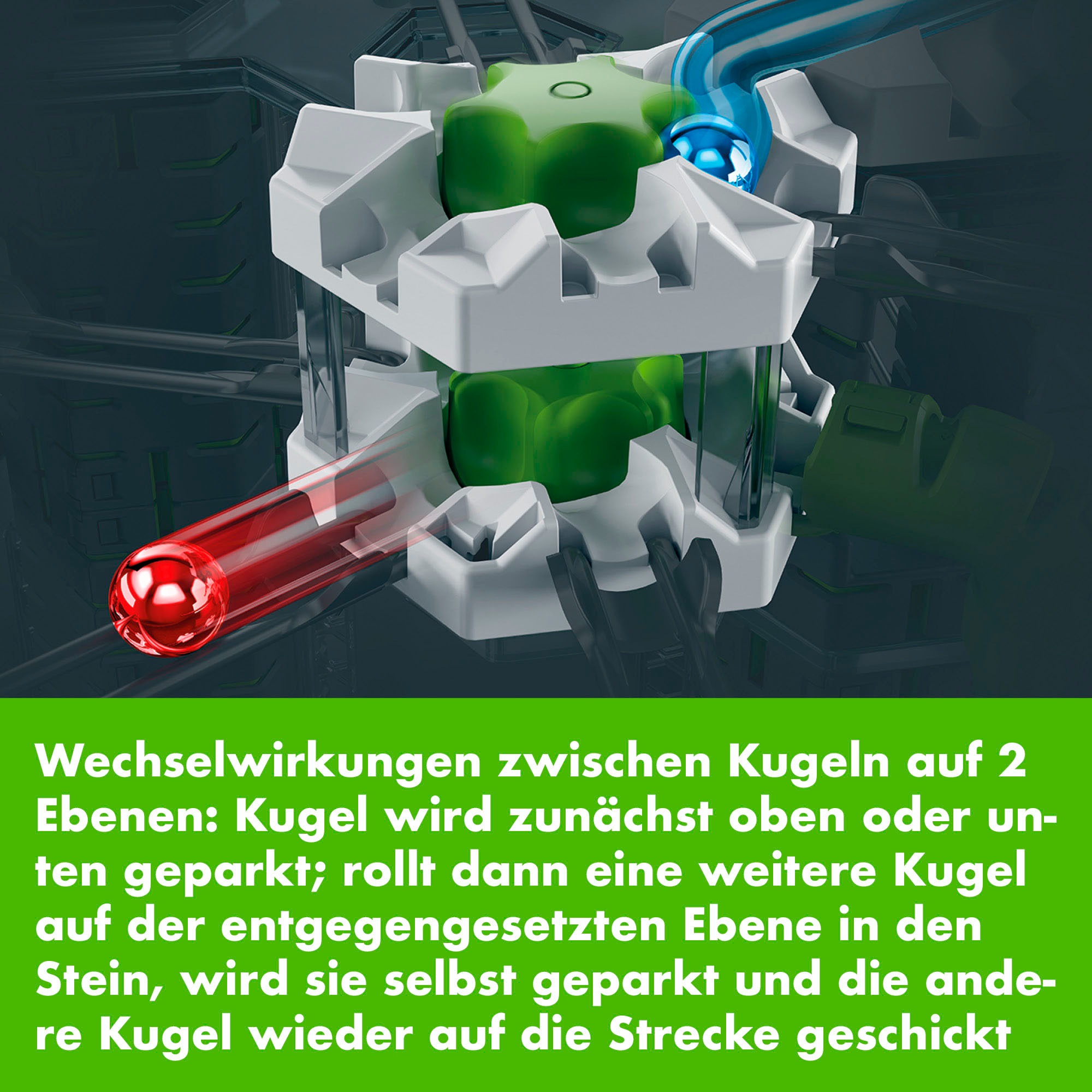 Ravensburger Kugelbahn-Bausatz »GraviTrax PRO Element Carousel«, Made in Europe