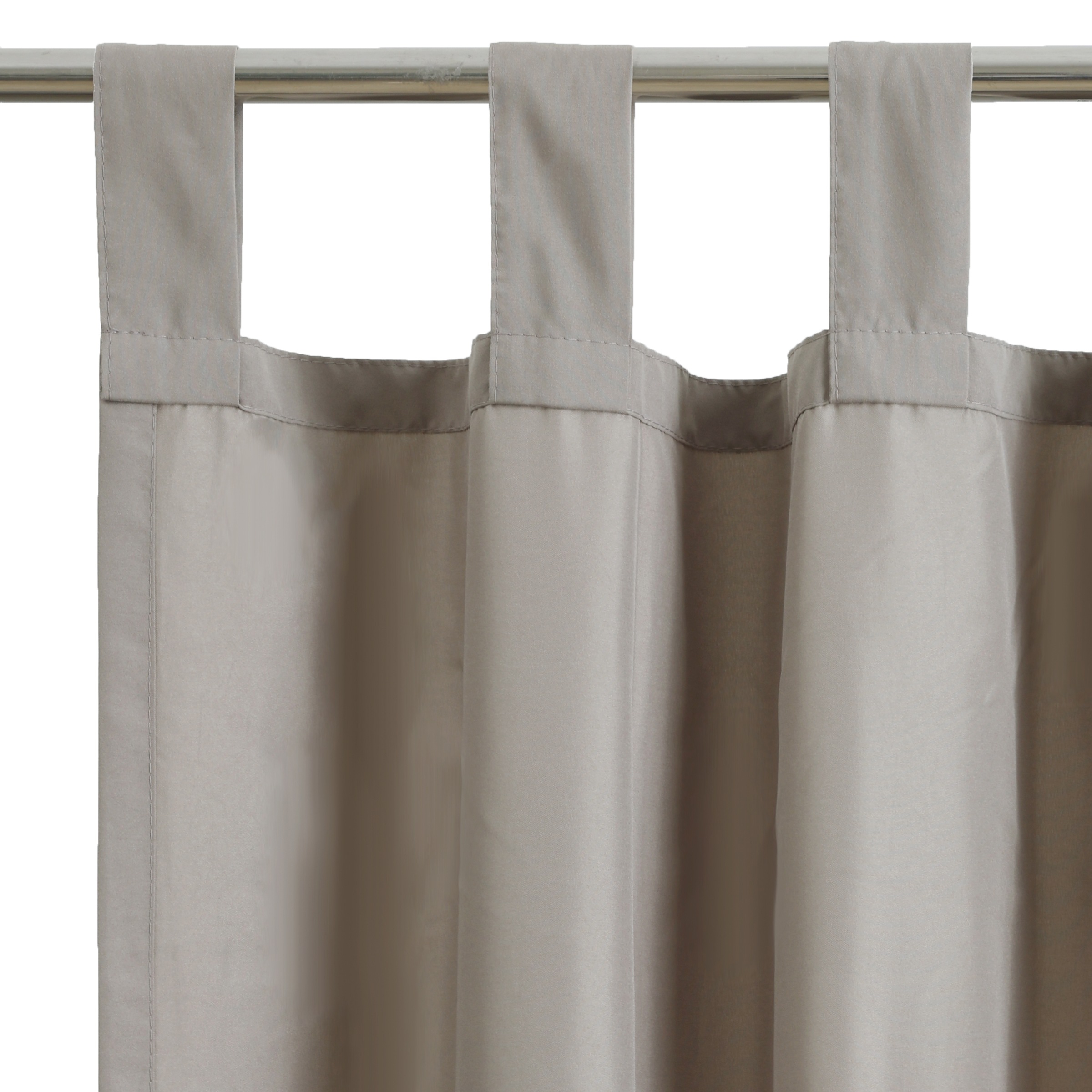 Thumbnail - my home Vorhang "Raja" Schlaufen 2 Stk. tlg. 2er-Set, Bestseller, einfarbig, modern, pflegeleichte Mikrofaser