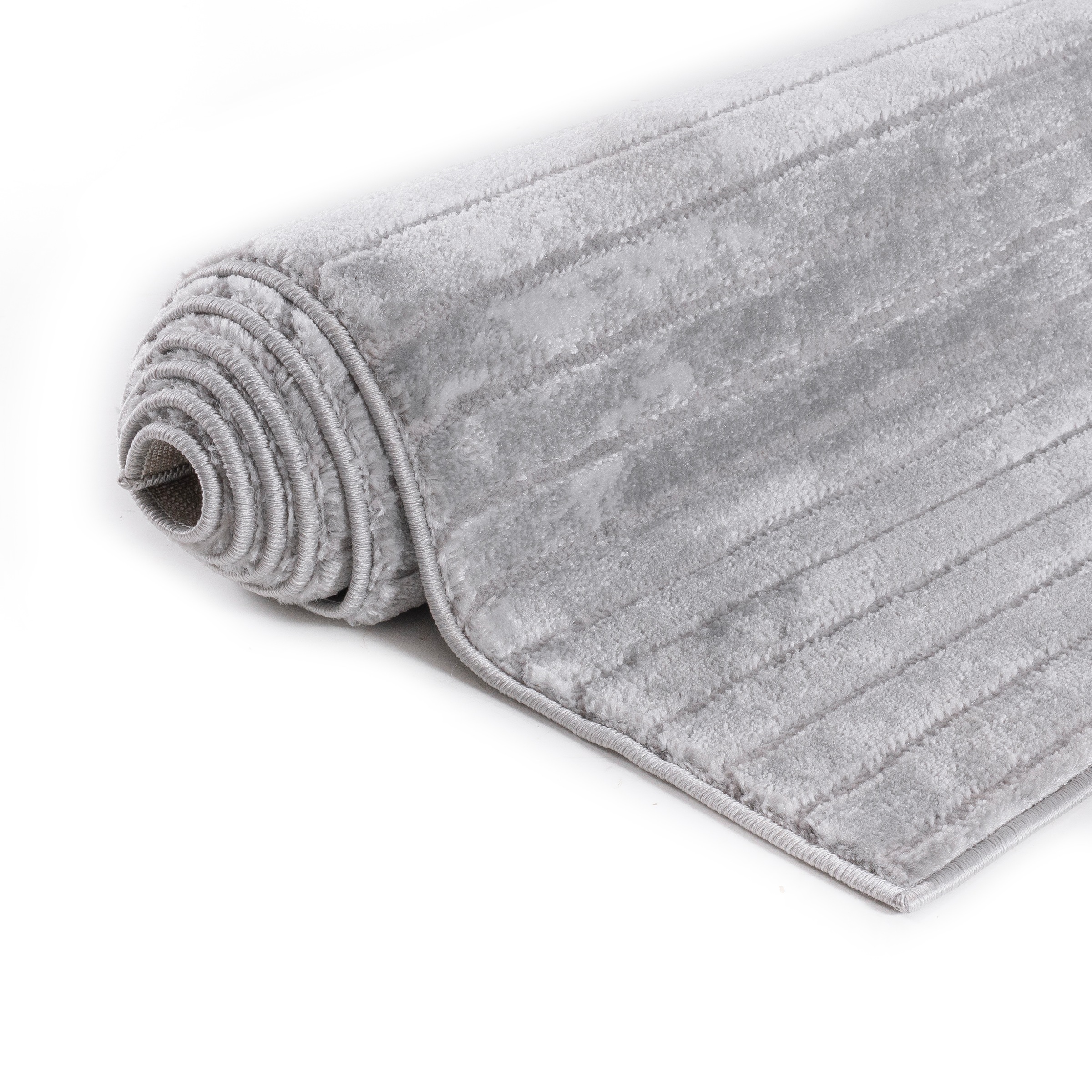 OTTO home Teppich »Luvu, mit Hoch-Tief-Struktur« rechteckig 12 mm Höhe Modernes Design, Boho-Charme, dezenter Glanz, Wohnzimmer, Schlafzimmer