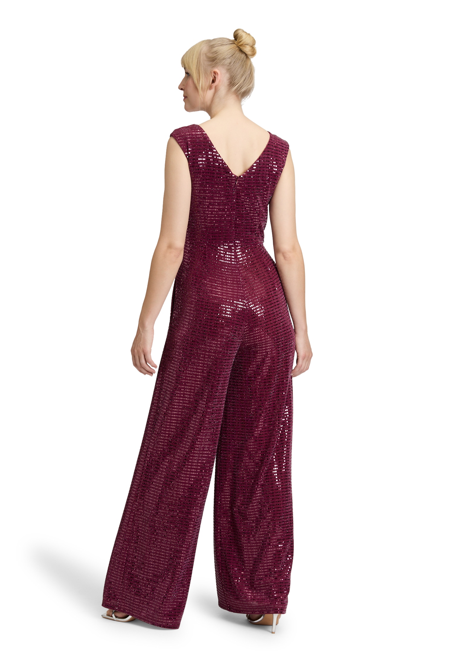Vera Mont Overall »Vera Mont Jumpsuit im Glitzer-Look«, (1 tlg.)