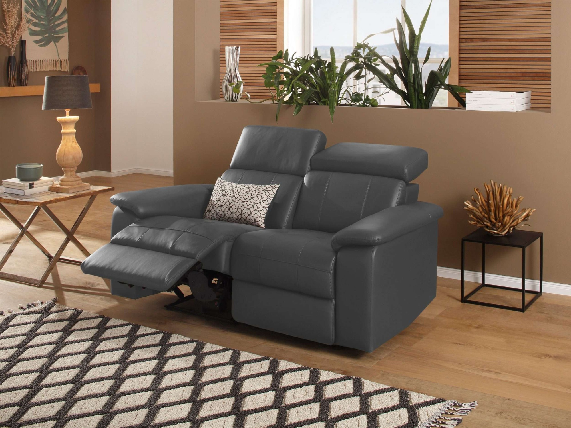 Home affaire 2-Sitzer »Binado«, mit manueller oder elektrischer Relaxfunktion mit USB-Anschluss