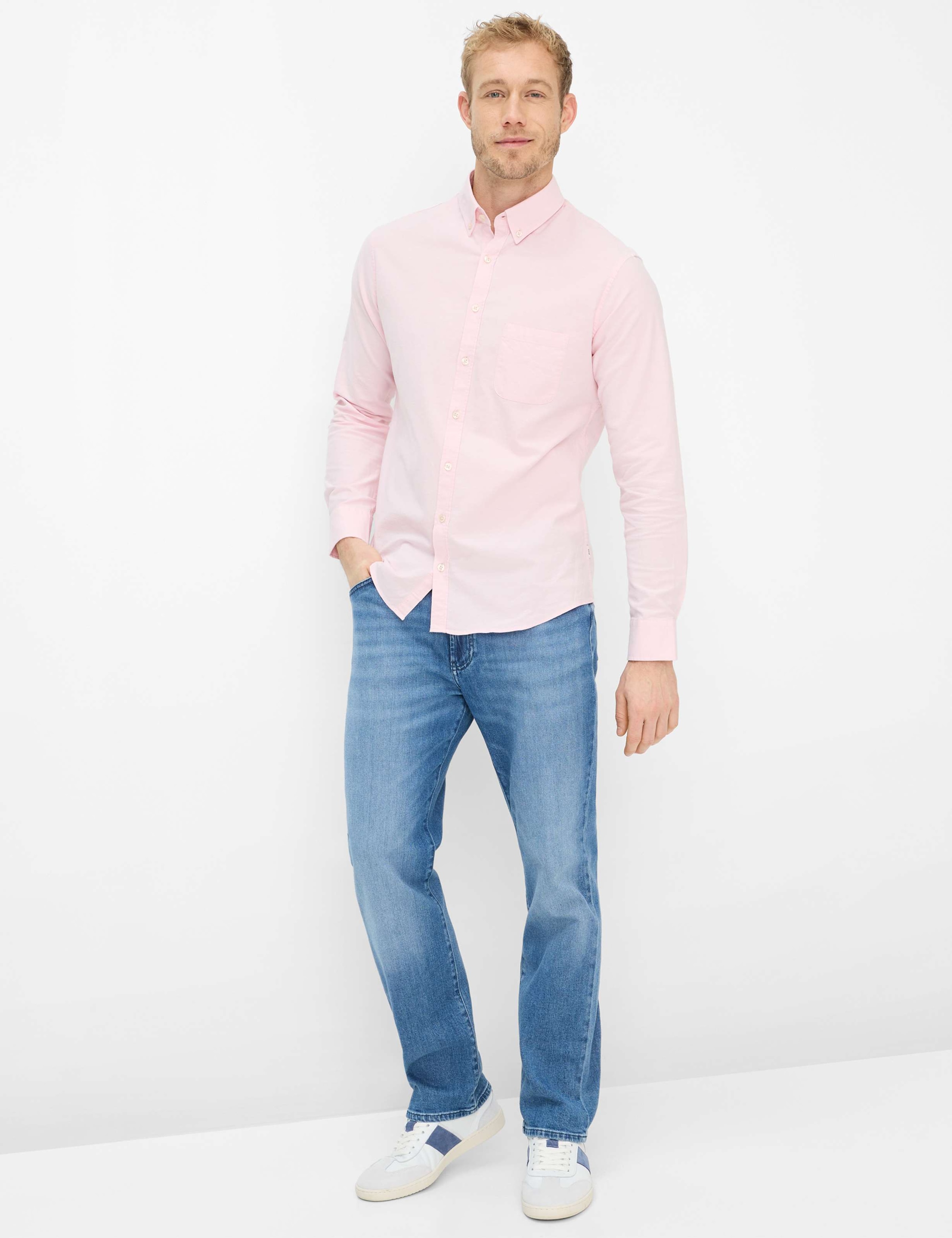 Brax Langarmhemd »Style DANIEL«