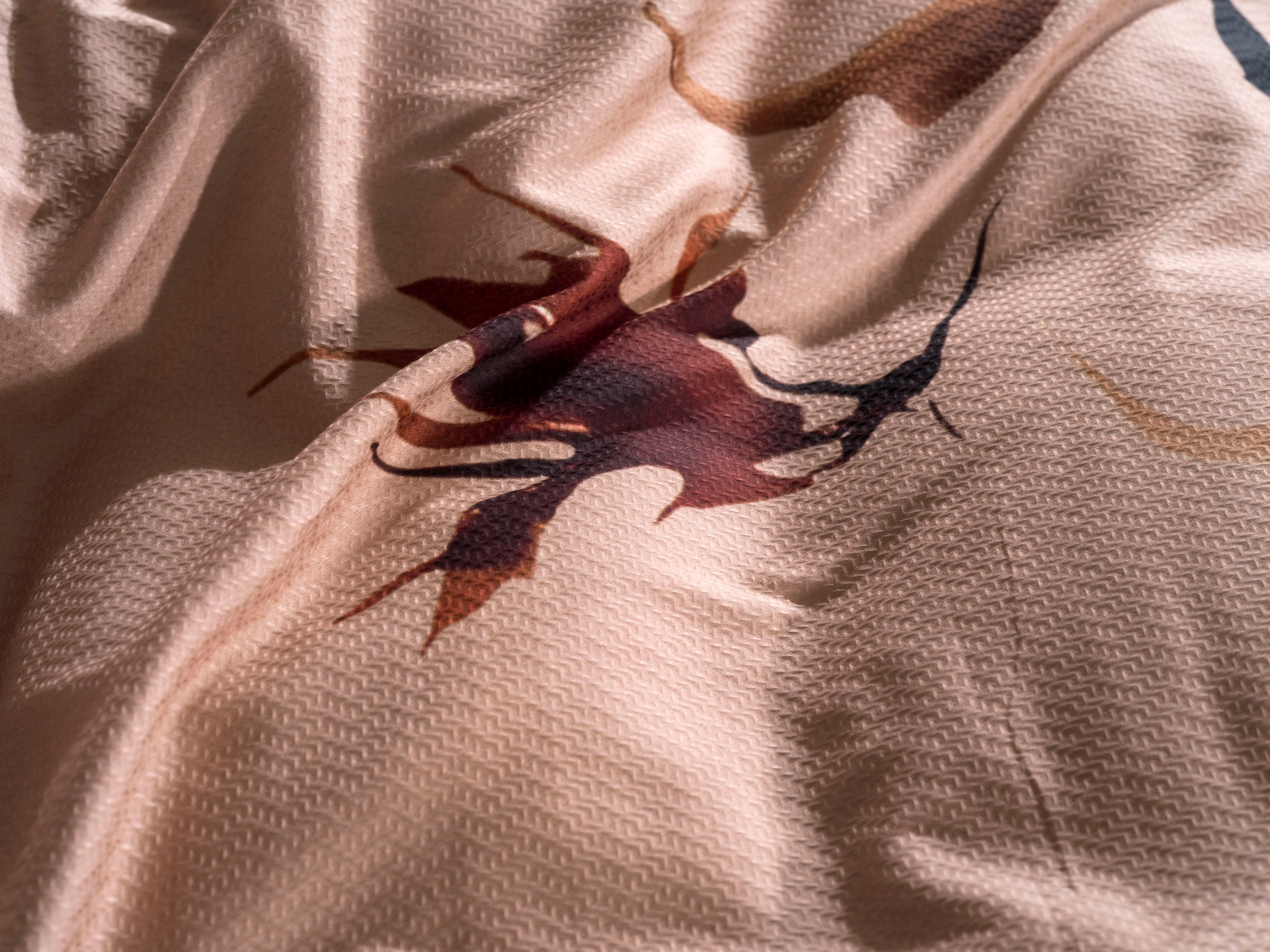 Heckett & Lane Wendebettwäsche »Thor«, Blumen Design, 100% Baumwolle ab 135x200 cm.