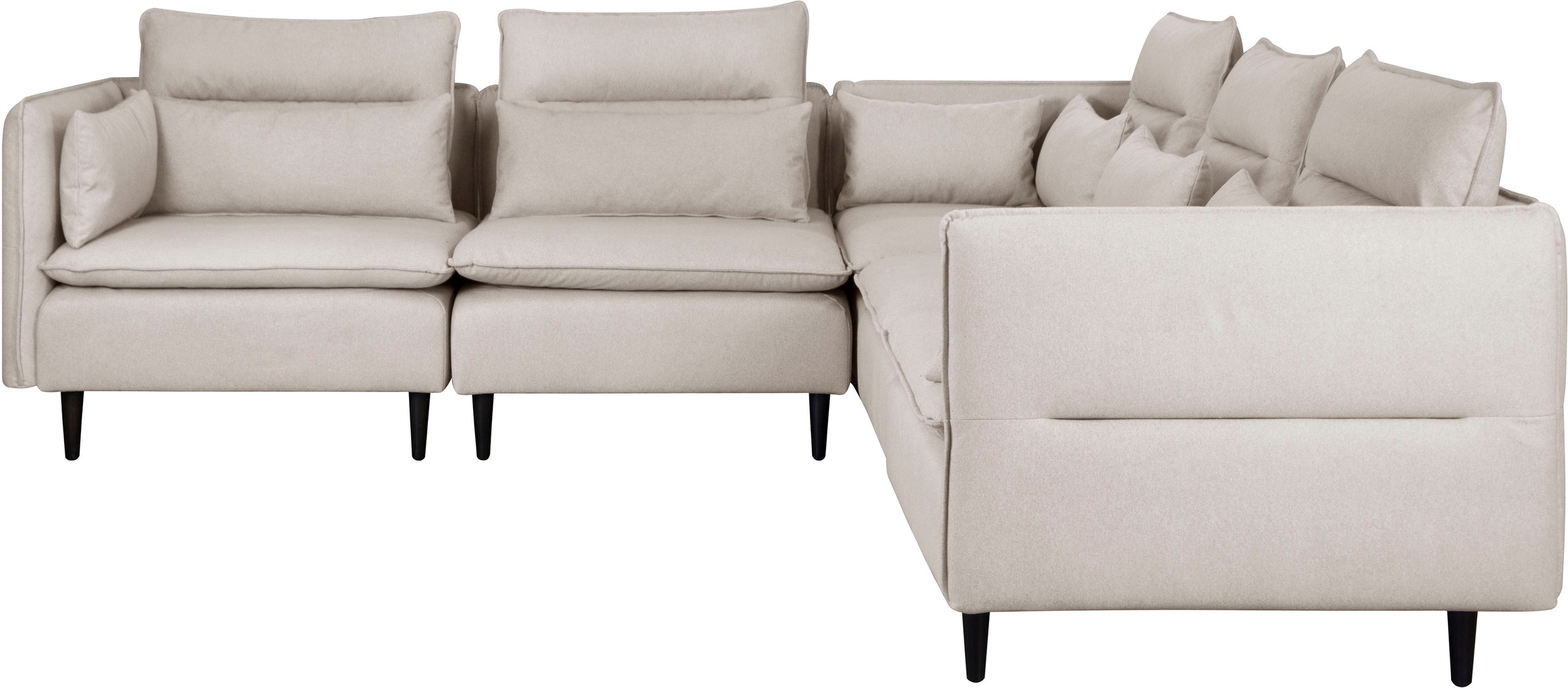 andas Ecksofa »ALVIK L-Form«, zusammengesetzt aus Modulen, erweiterbar mit Modulen der Serie