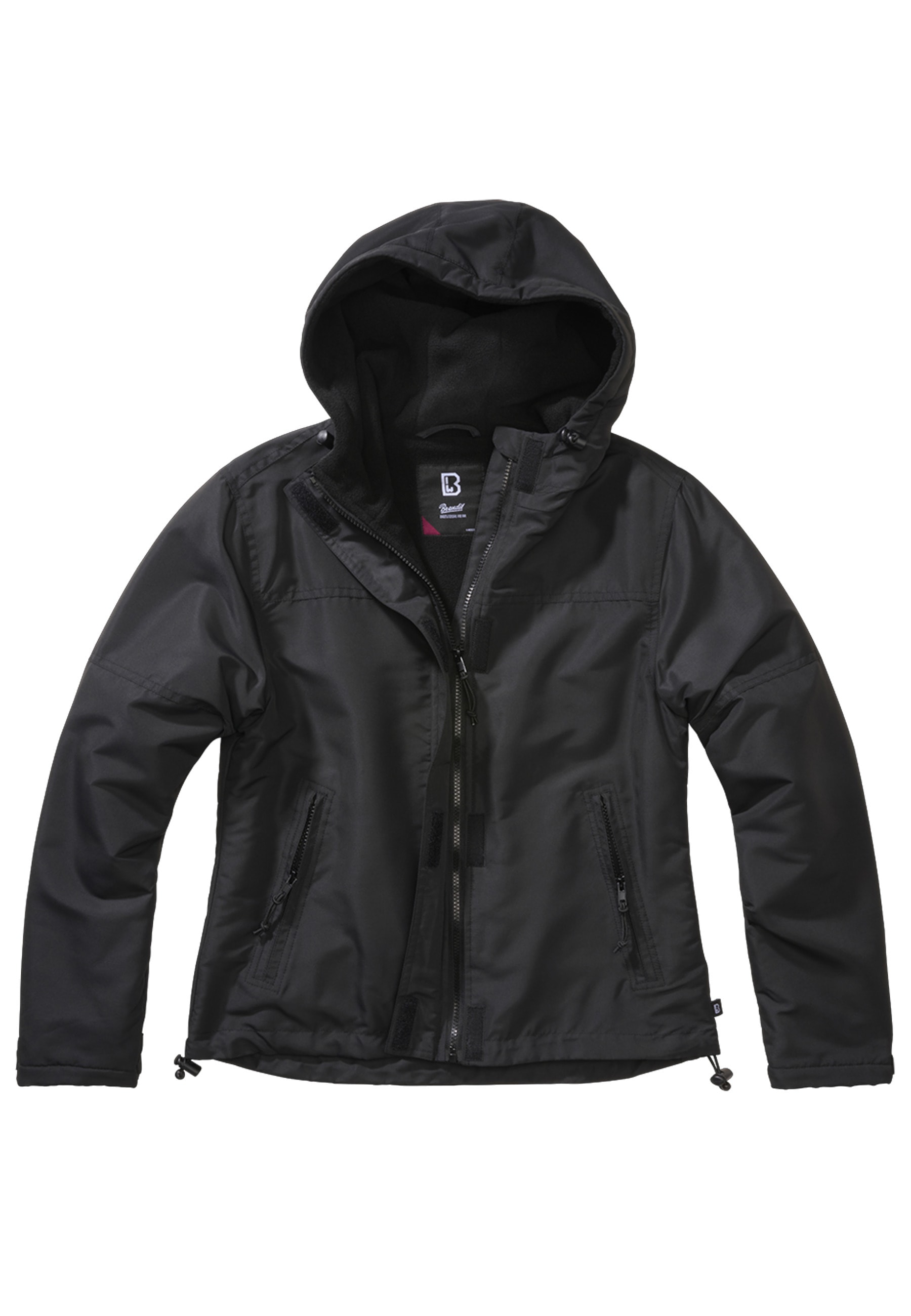 Brandit Allwetterjacke "Brandit Damen Ladies Windbreaker Frontzip" 1 Stk. tlg. mit Kapuze