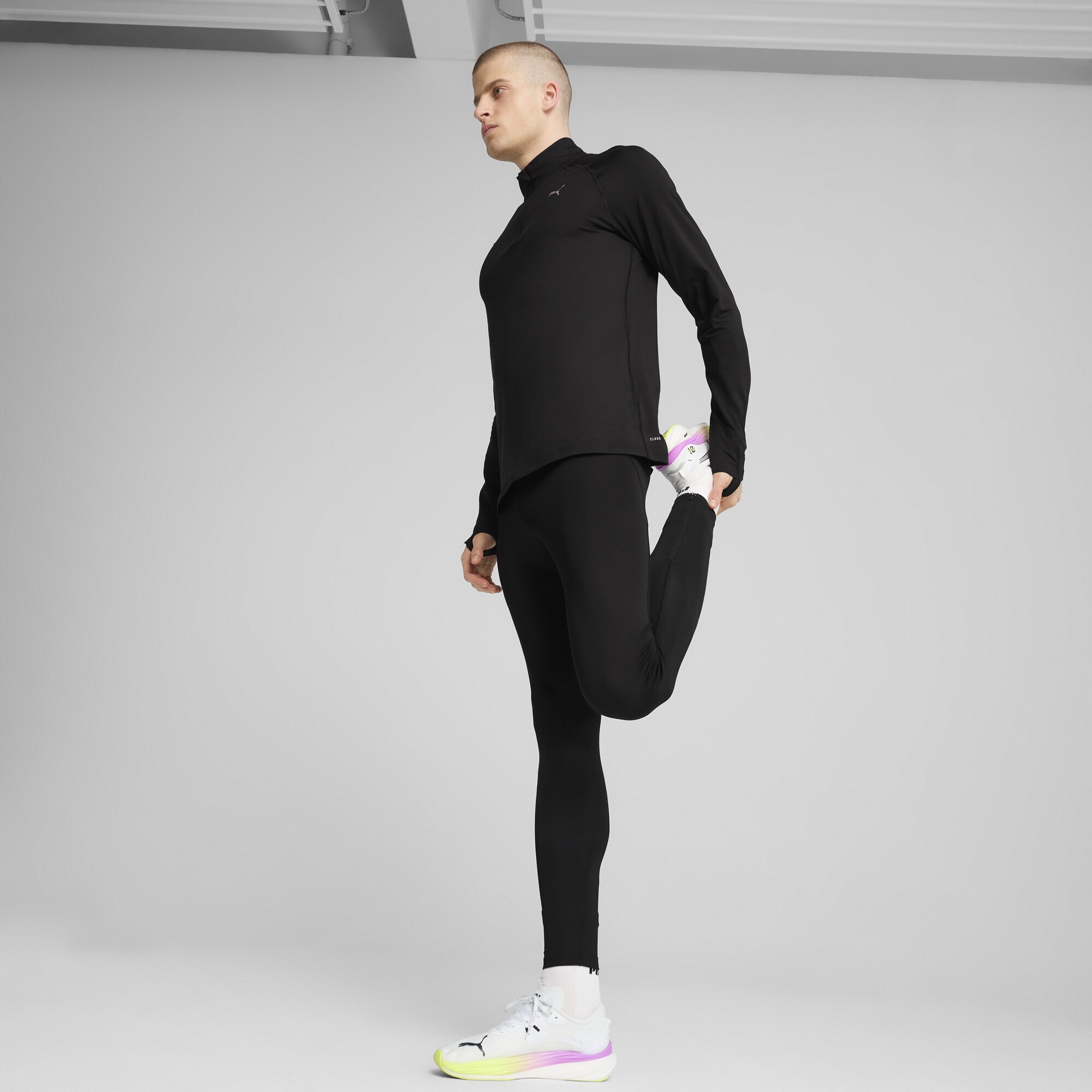 PUMA Laufshirt »VELOCITY CLOUDSPUN Laufoberteil mit halbem Reißverschluss Herren«