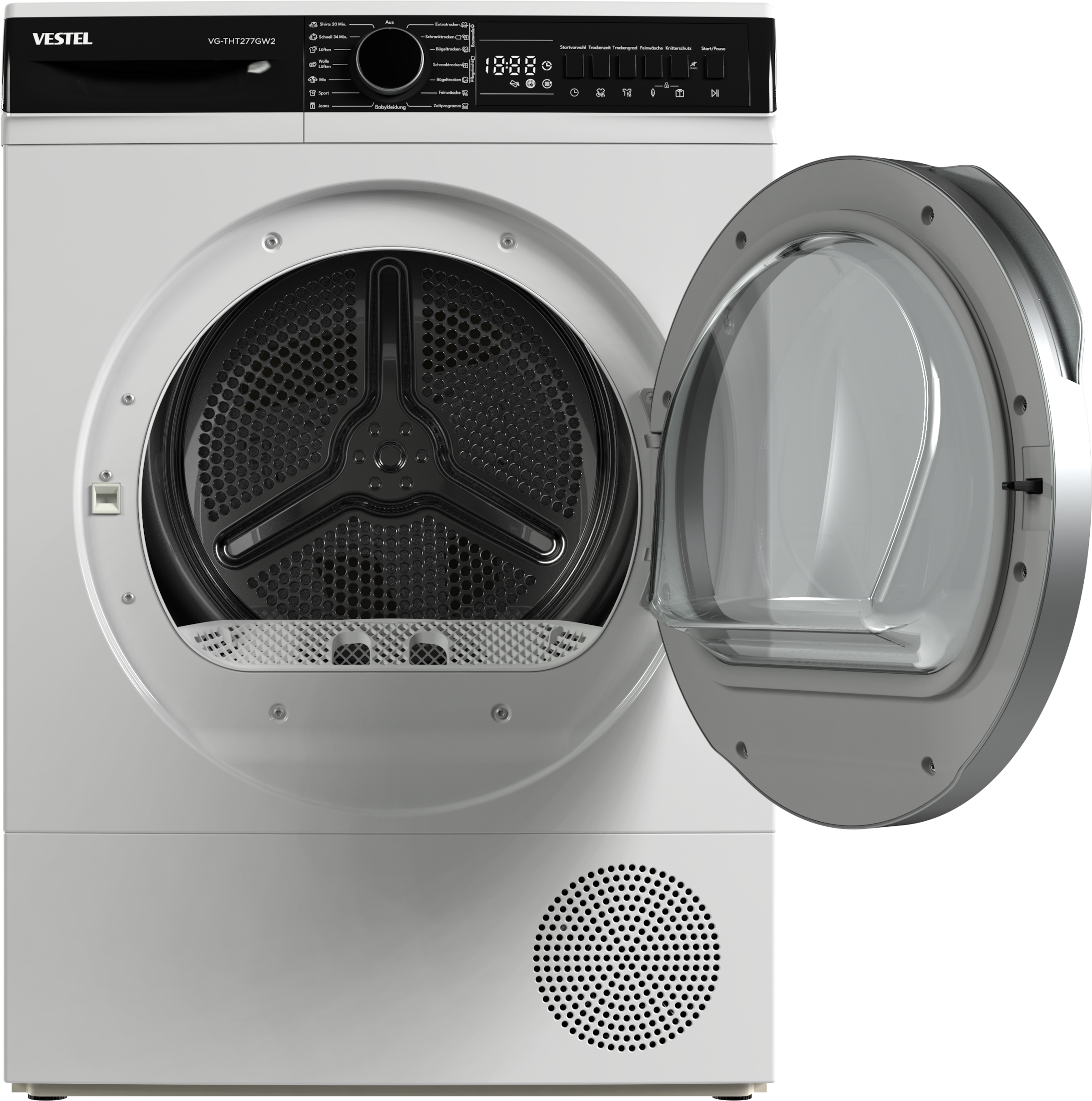 VESTEL Wärmepumpentrockner »VG-THT277GW2«, 7 kg