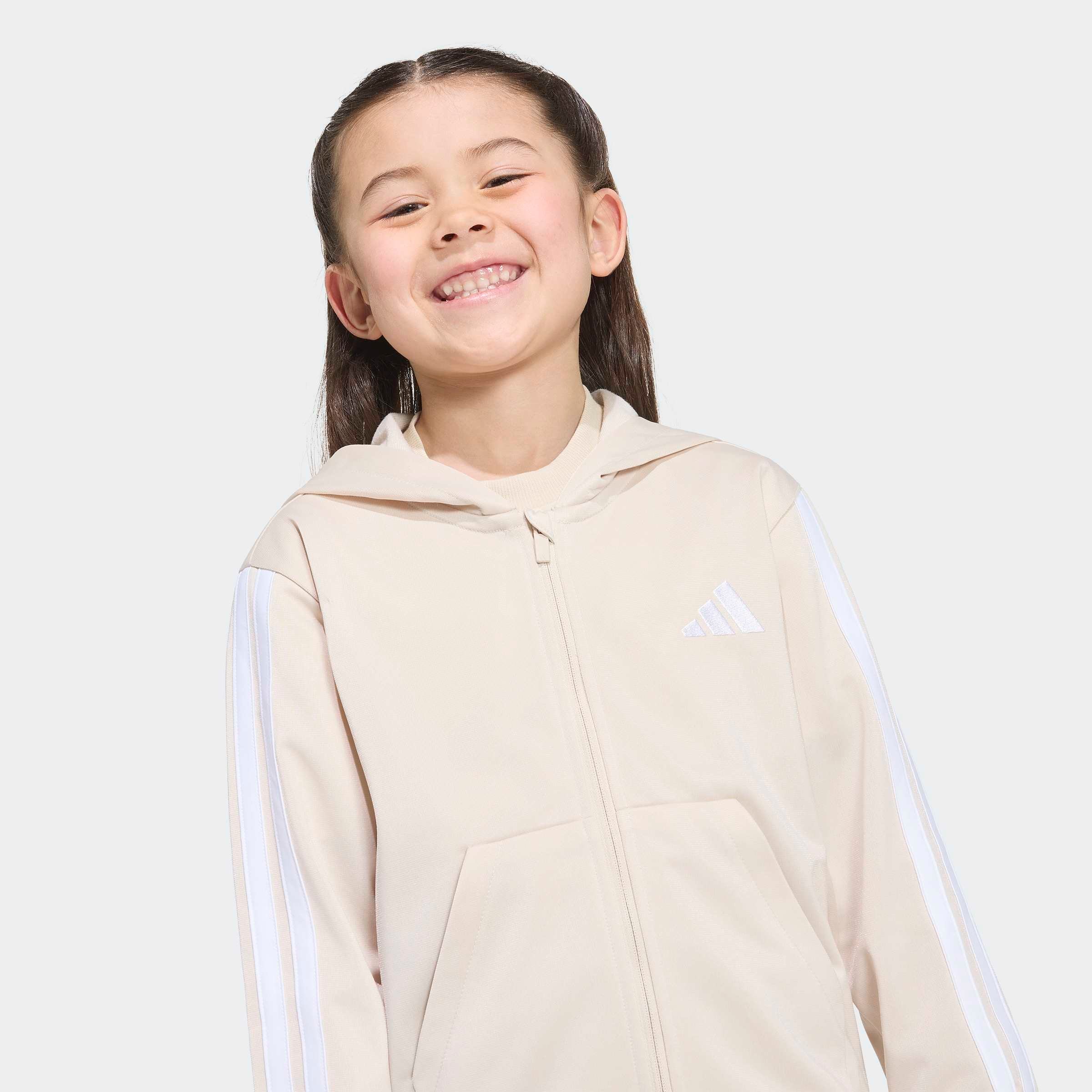 adidas Sportswear Trainingsanzug »ESSENTIALS KIDS« 2 mit 3-Streifen, aus weichem Trikotstoff, mit CLIMACOOL Technologie