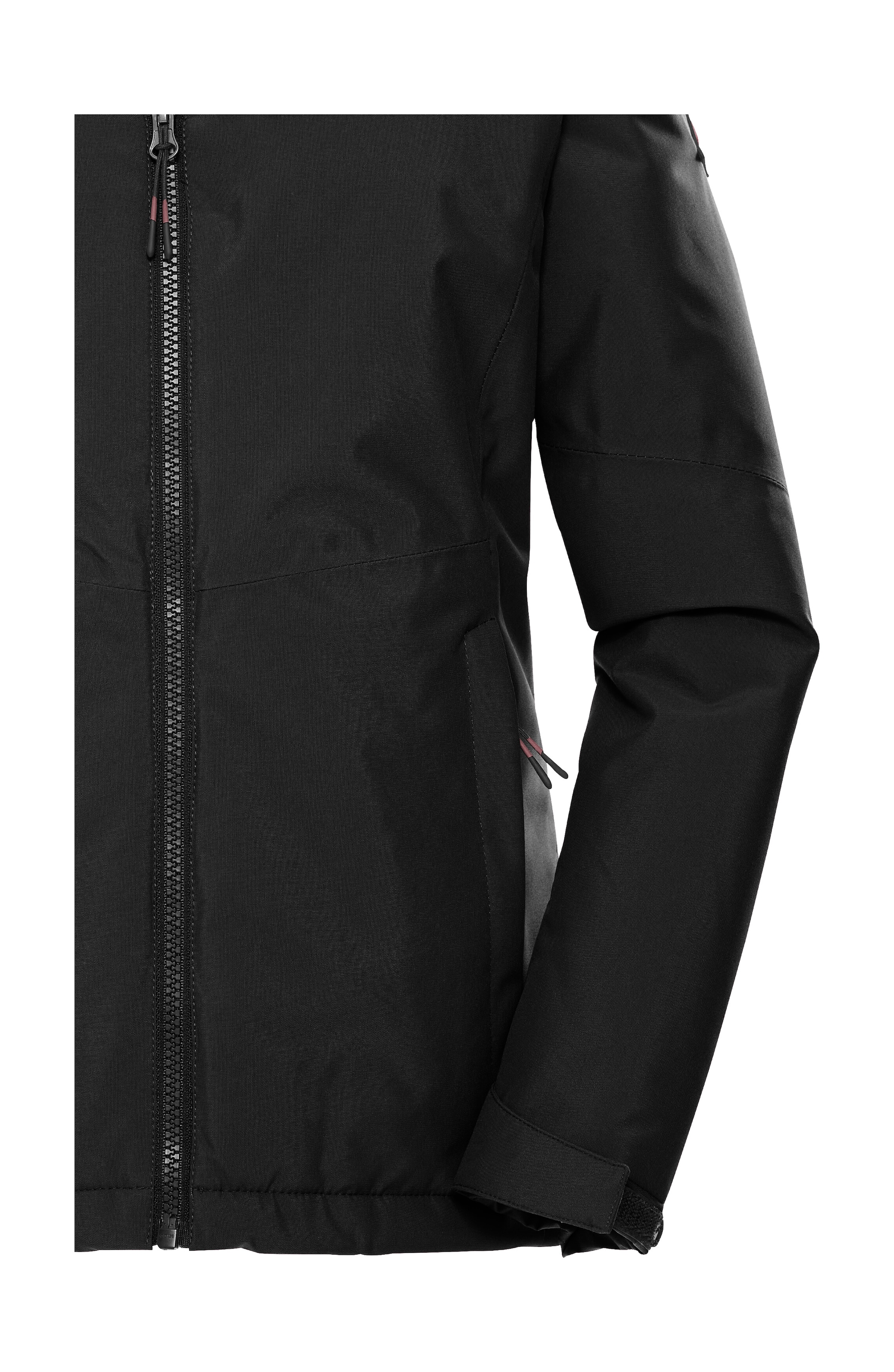 Killtec Funktionsjacke »KOW 217 GRLS JCKT«, Wind- und wasserdichte Kinderjacke mit Fleece und verstellbarer Kapuze