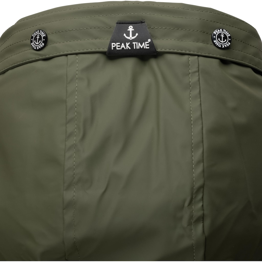 PEAK TIME Regenjacke »L60042«, mit Kapuze