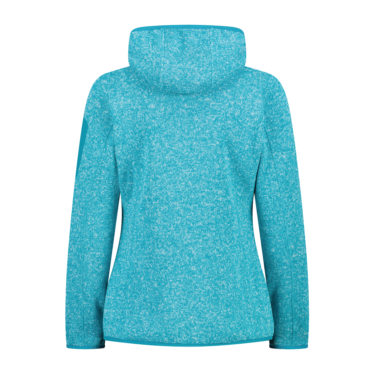 CMP Strickfleecejacke »KNITTED MELANGE HOODY WOMAN HOODY«, (1 St.), mit Kapuze, Wärmend und atmungsaktiv