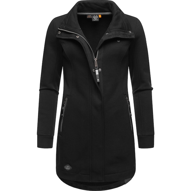 Black Friday Ragwear Sweatjacke »Letrice«, Sportliche Zip-Jacke mit hohem  Kragen | BAUR