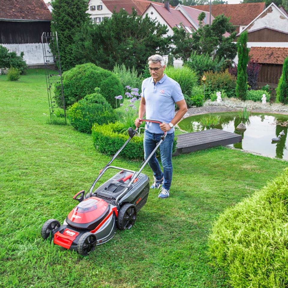 AL-KO Akkurasenmäher "Moweo 46.0 Li SP SET" mit Radantrieb, Akku und Ladege günstig online kaufen