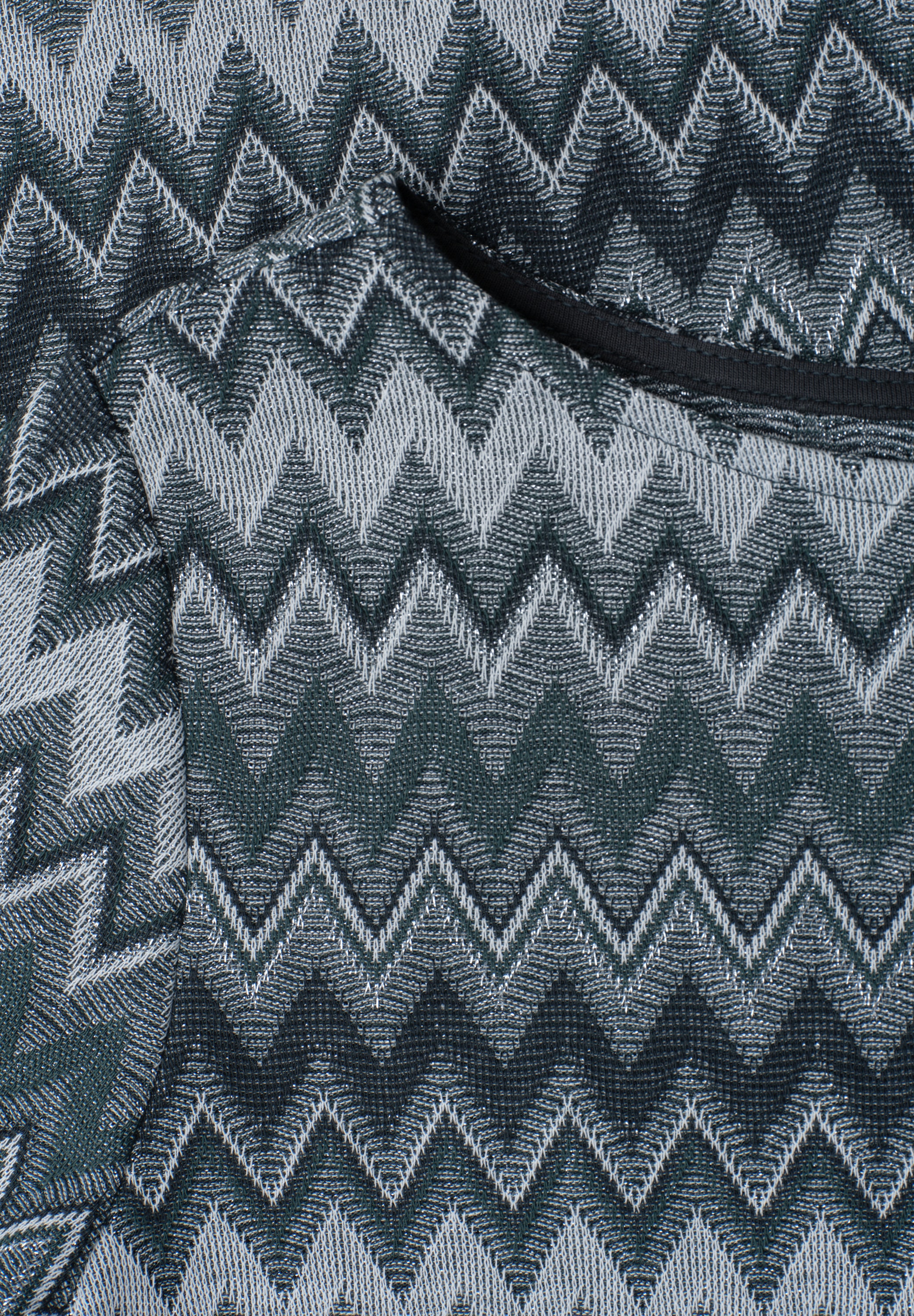 STREET ONE T-Shirt mit Zick Zack Muster