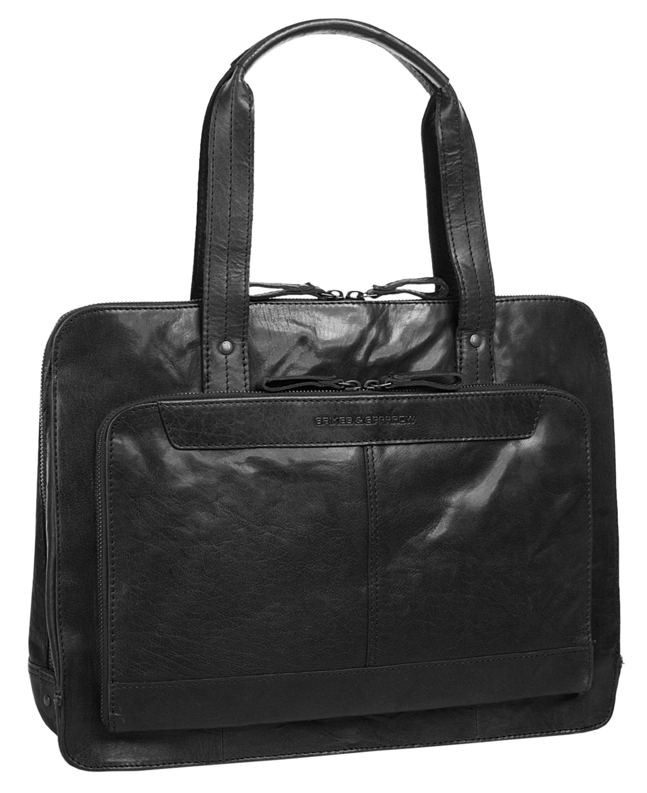 Spikes & Sparrow Shopper echt Leder günstig online kaufen