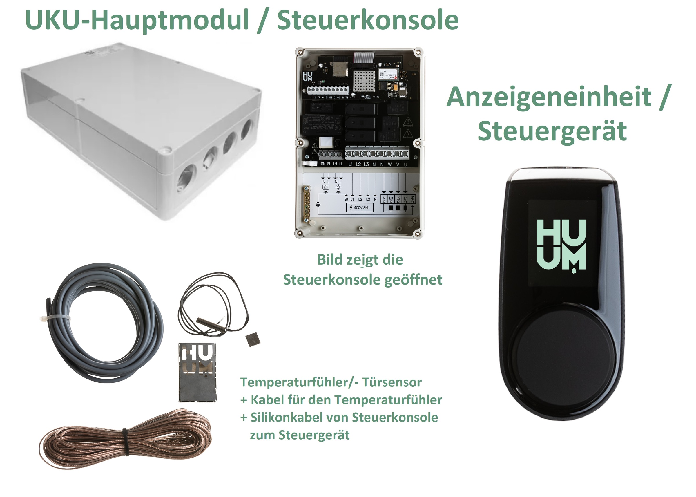 Karibu Bio-Saunaofen »9 kW SET mit WiFi-Steuerung« mit WLAN-fähigem Steuergerät