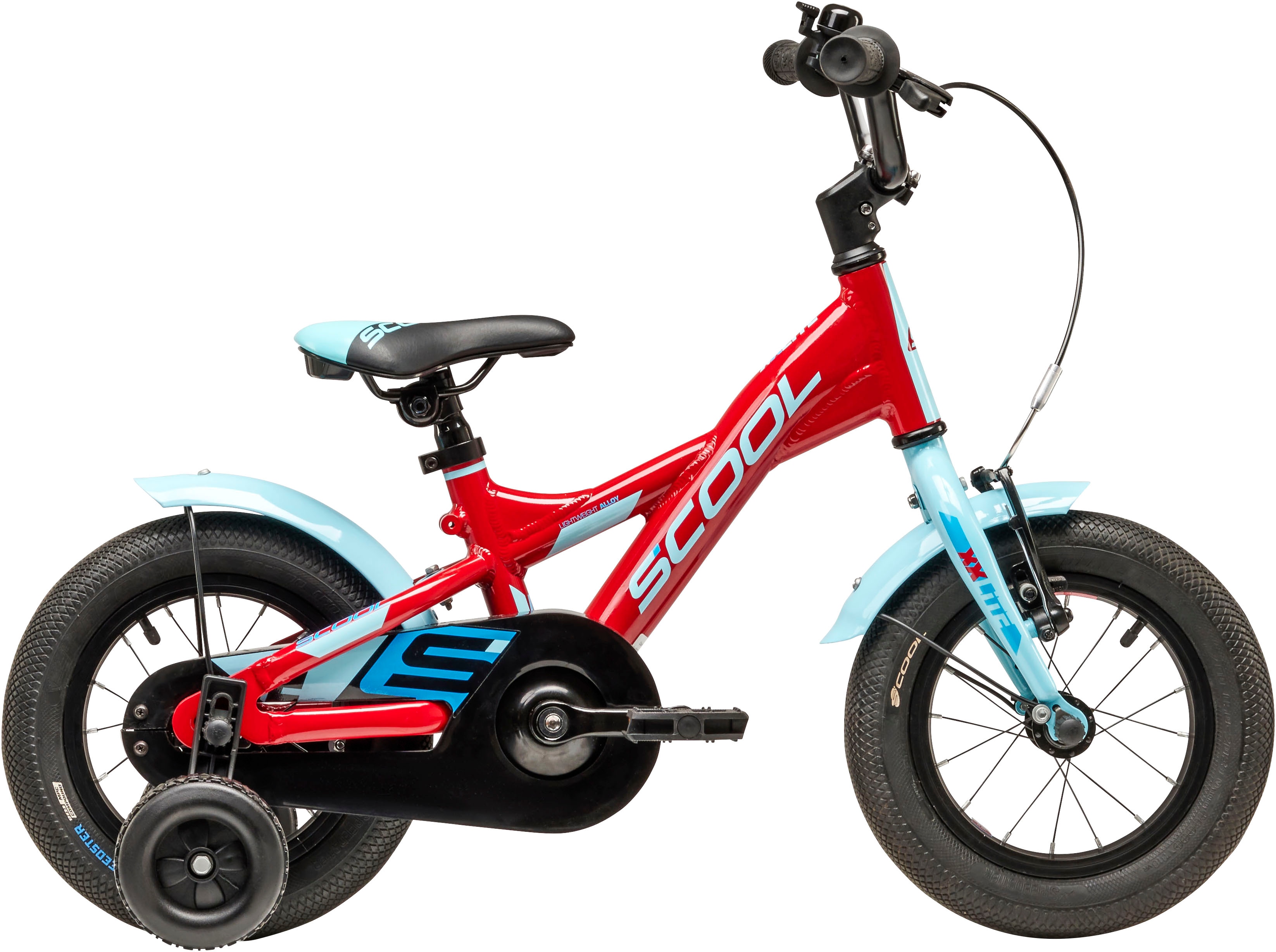 S’COOL Kinderfahrrad "SCOOL XXlite 12-1S - Red/Light Blue" 1 Gang ohne Schaltung