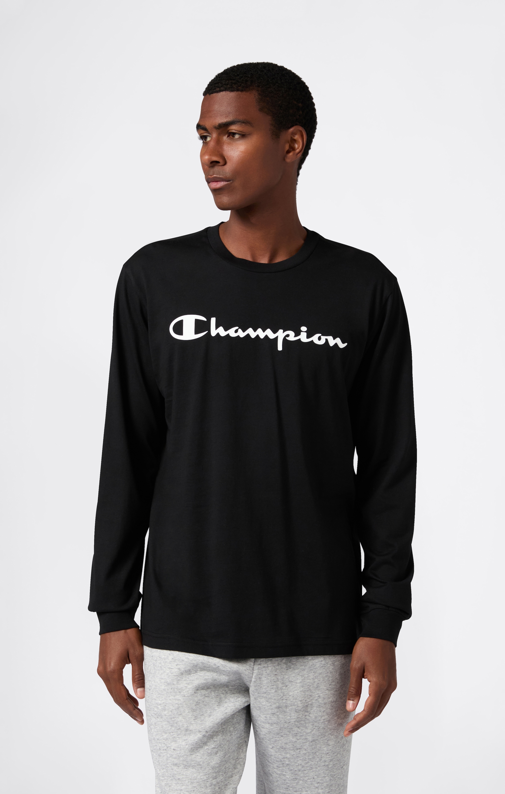 Champion T-Shirt "BASICS Long-Sleeve T-Shirt Large Logo", 1 Stk. günstig online kaufen
