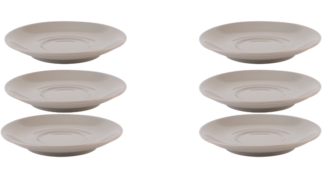 APS Untertasse "6er Set Cappuccinountertasse -SNUG-" Teller Set, hochwertig verarbeitetes Material