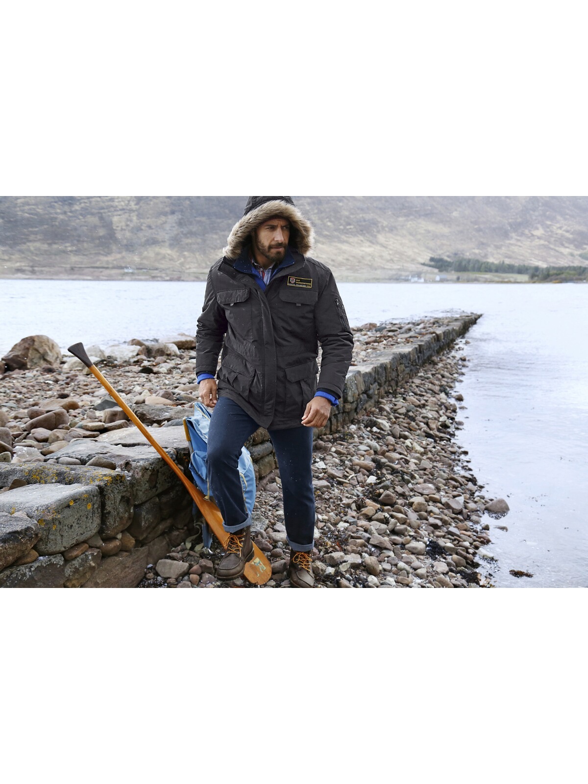 Jan Vanderstorm Winterjacke »Outdoorjacke AJAN«