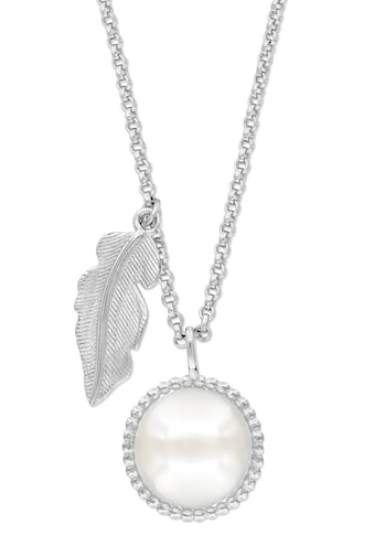 Kette mit Anhänger »The glory of pearls, Feder, ERN-GLORY-FEDER, ERN-GLORY-FEDER-G«